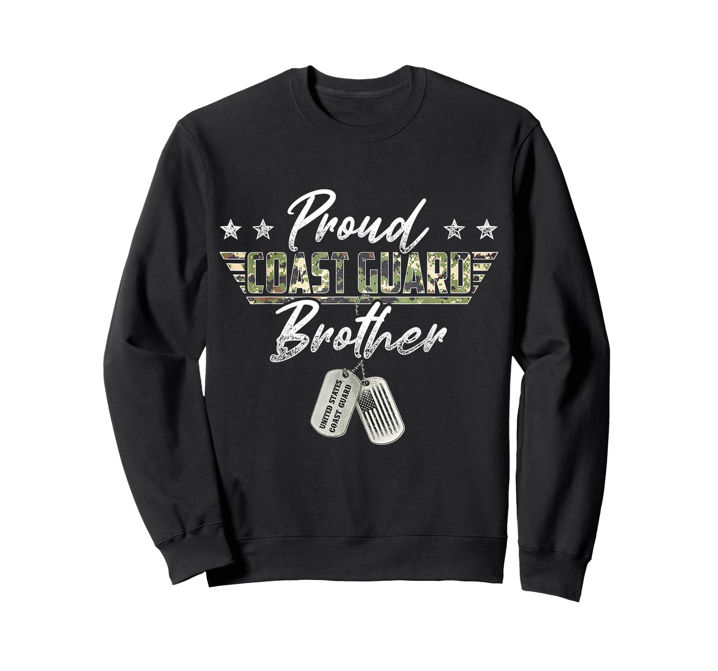 Proud Coast Guard Brother American Military Gifts T-Shirt