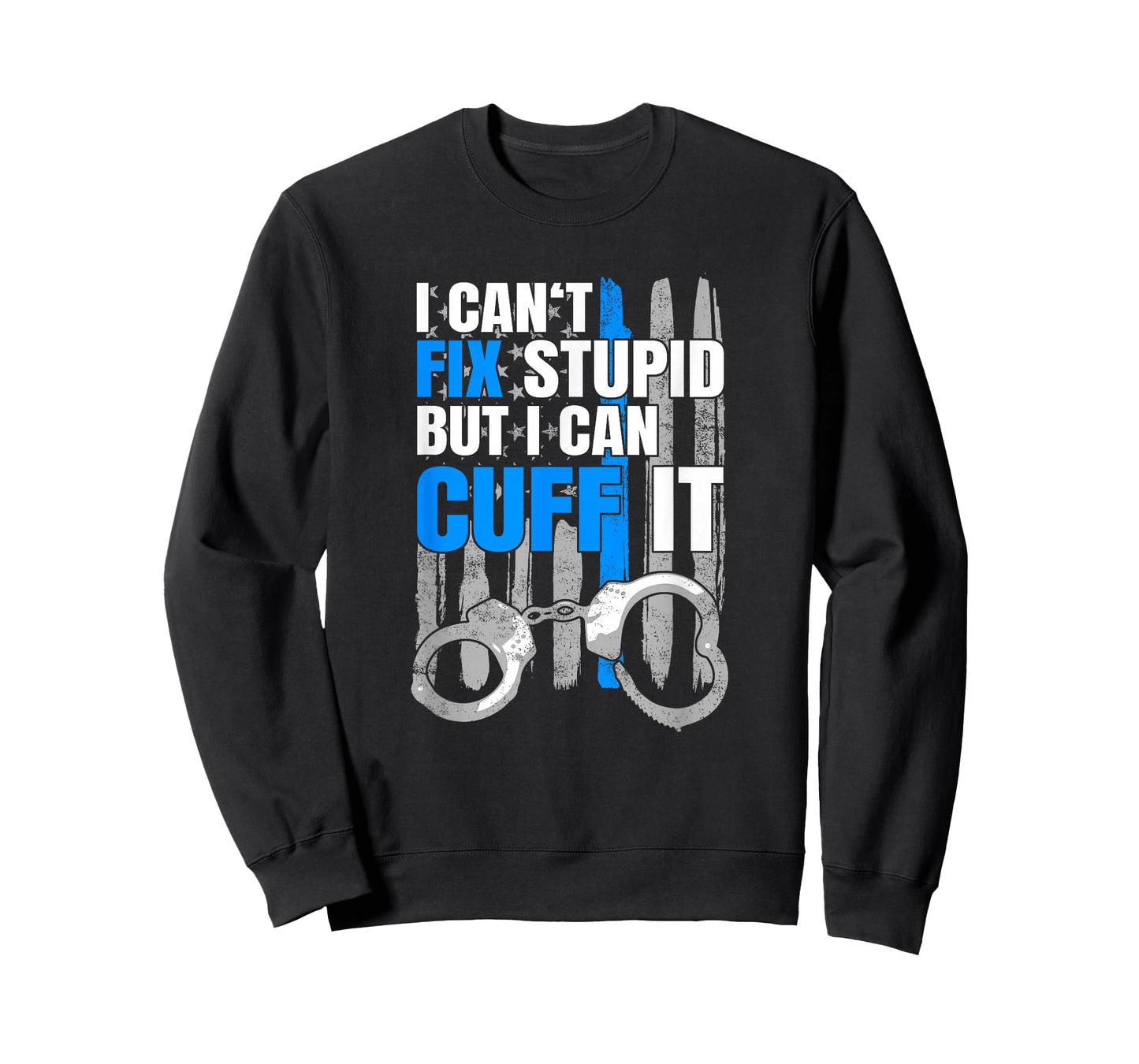 Funny Cop Gift - Handcuffs Police Law Enforcement T Shirt T-Shirt