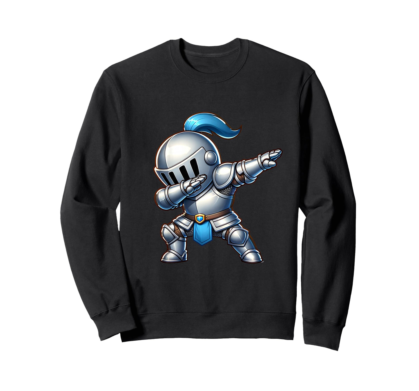 Kids Ren Faire Dabbing Medieval Knight Funny Renaissance Fair T-Shirt