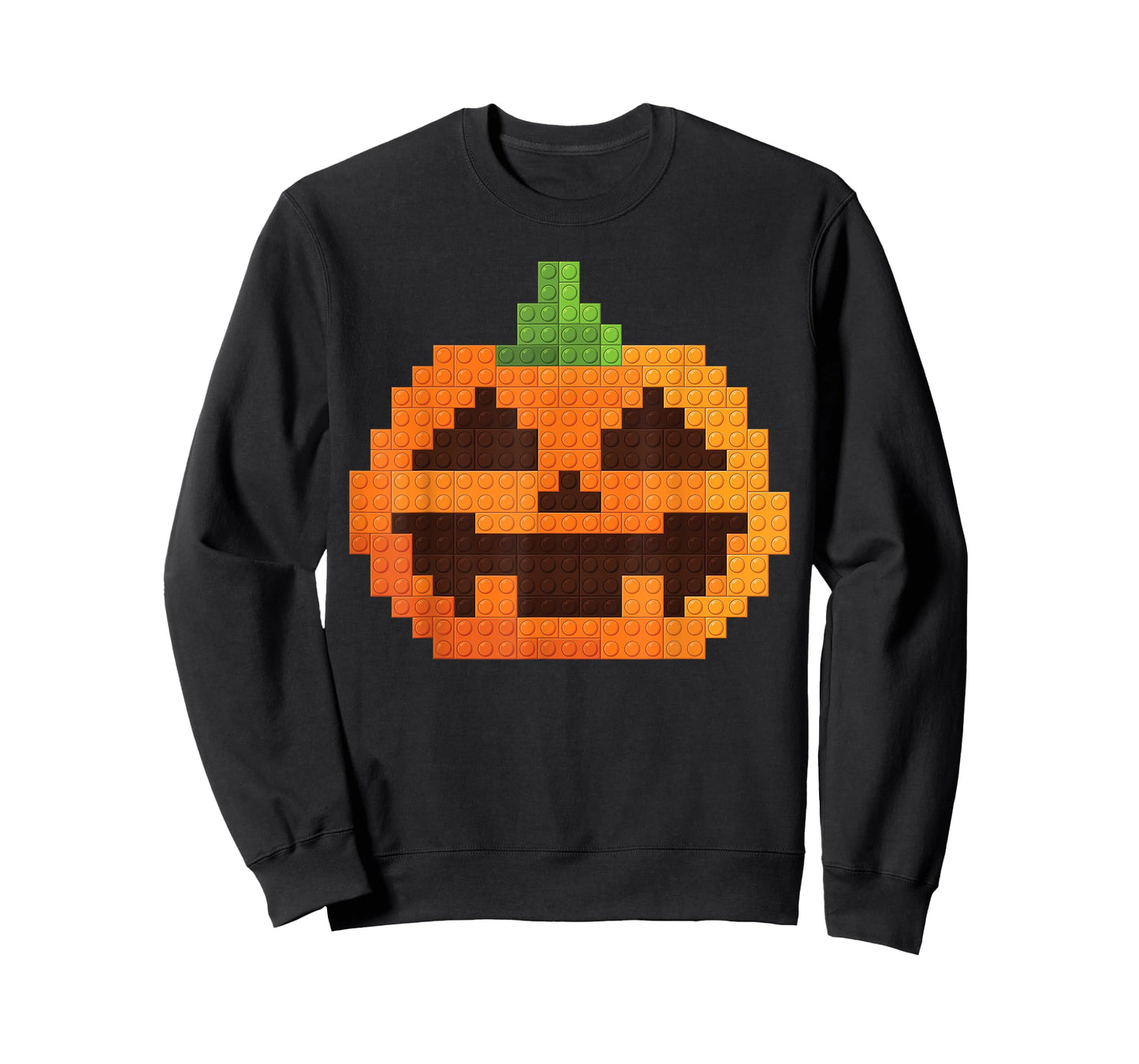 Halloween Master Builder Pumpkin kids Building Blocks Bricks T-Shirt