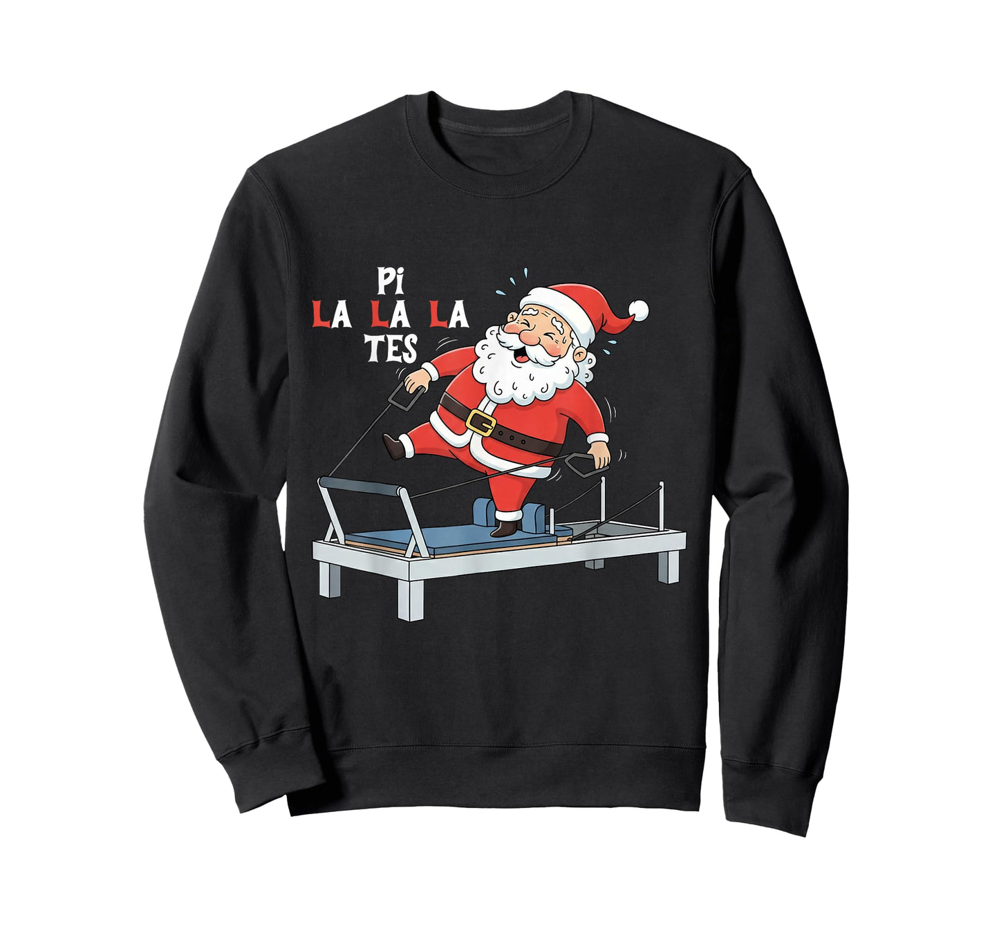 Pi La La La La TES Pilates Christmas Song Jingle Bell T-Shirt