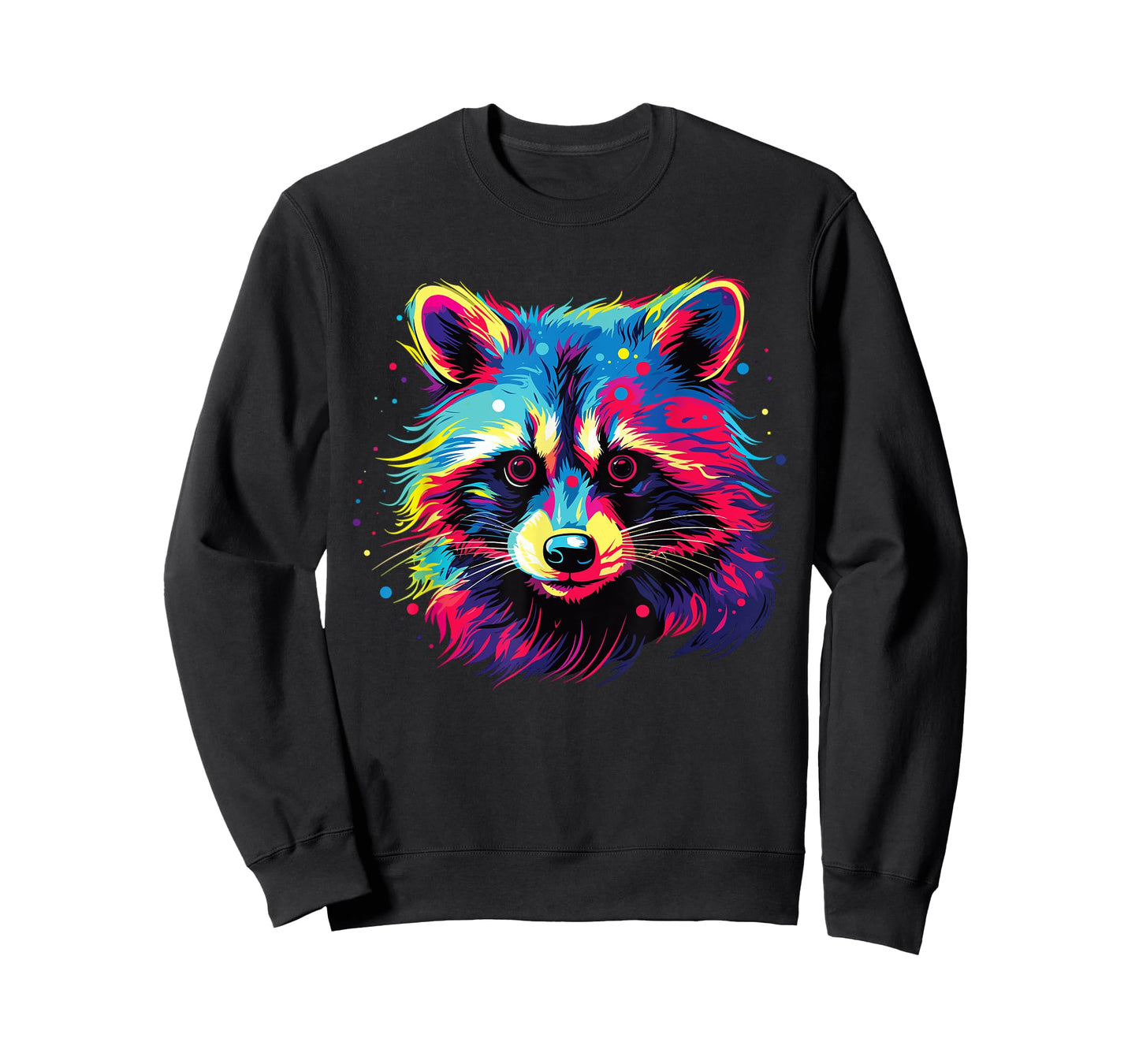 Watercolor Colorful Raccoon T-Shirt