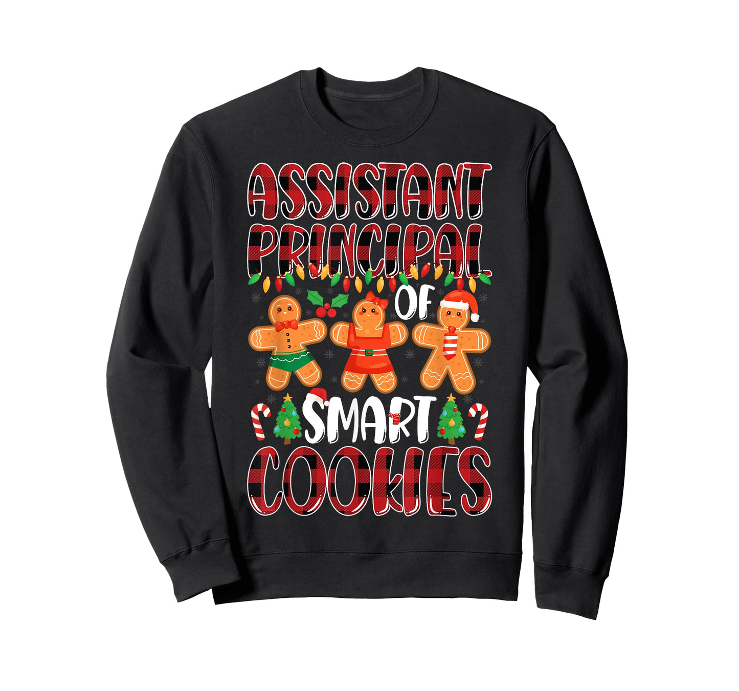 Assistant Principal Of Smart Cookies Xmas Party Christmas T-Shirt