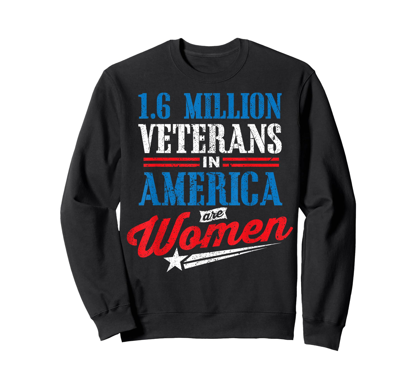 1.6 Million Female Veteran Women Veterans Day T-Shirt
