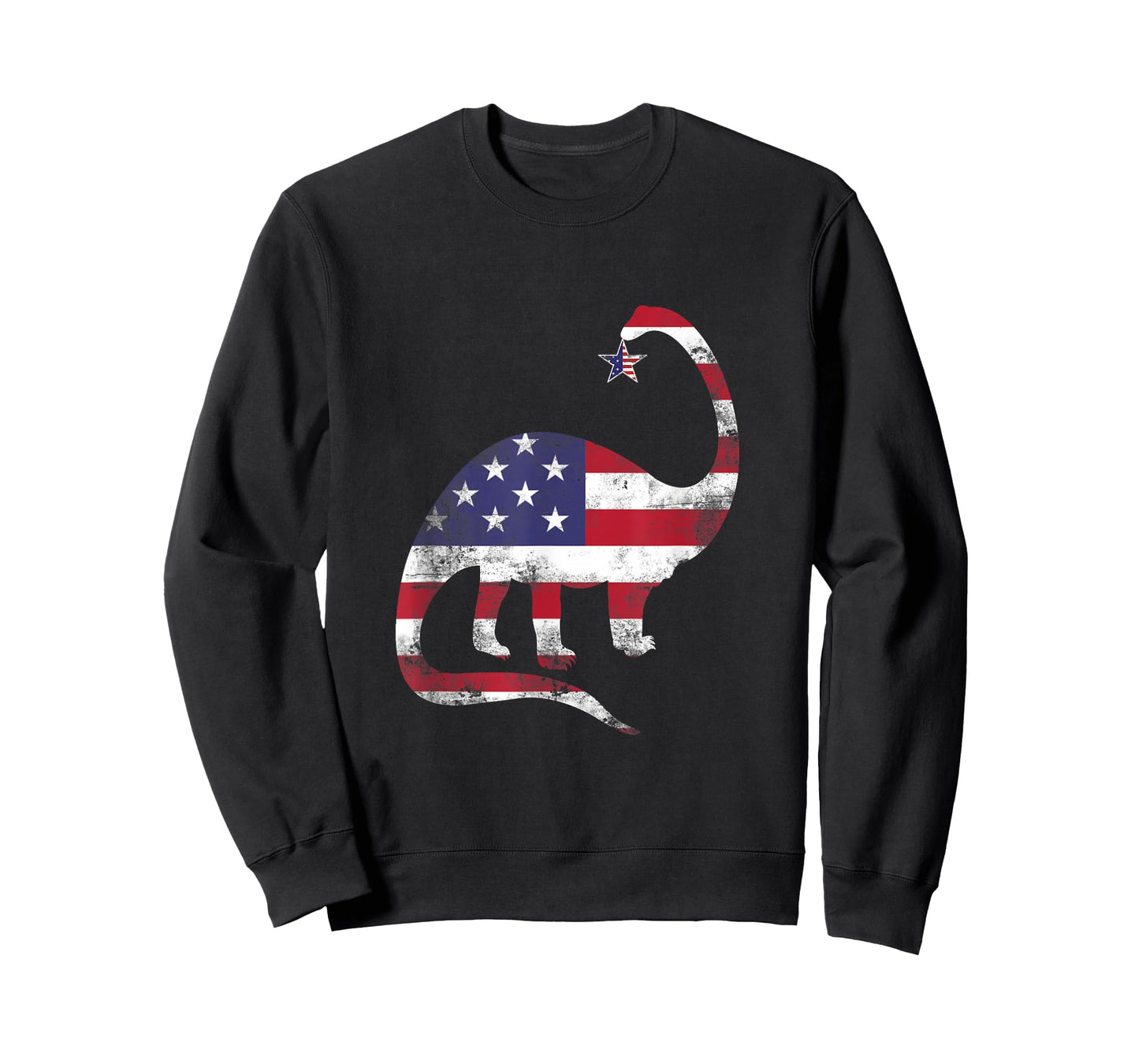 American Flag Dinosaur T Shirt - T Rex Tee - 4th July Gifts T-Shirt