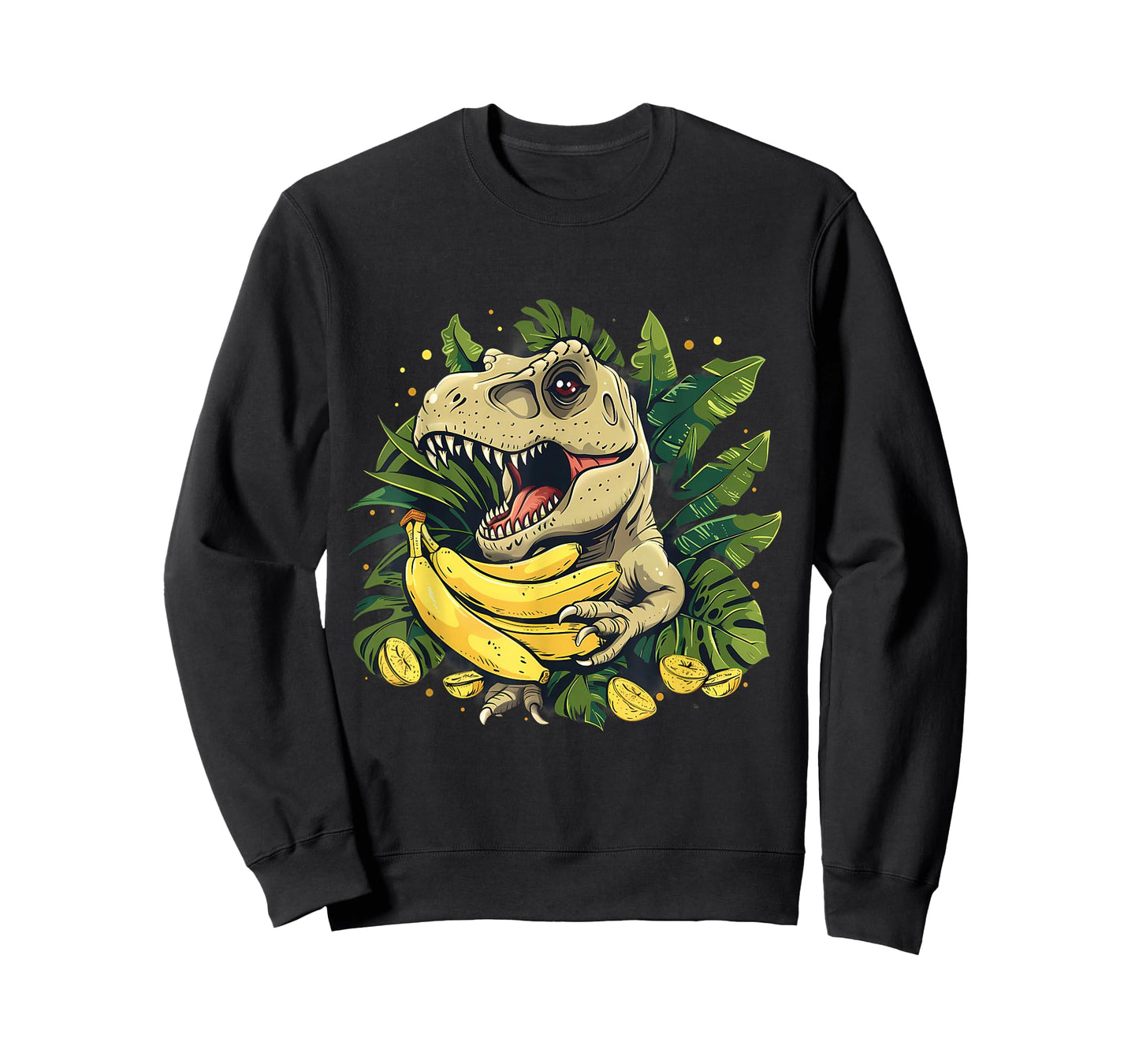 Banana Dinosaur Banana T-Rex Artwork Bananas Fruit Nature T-Shirt