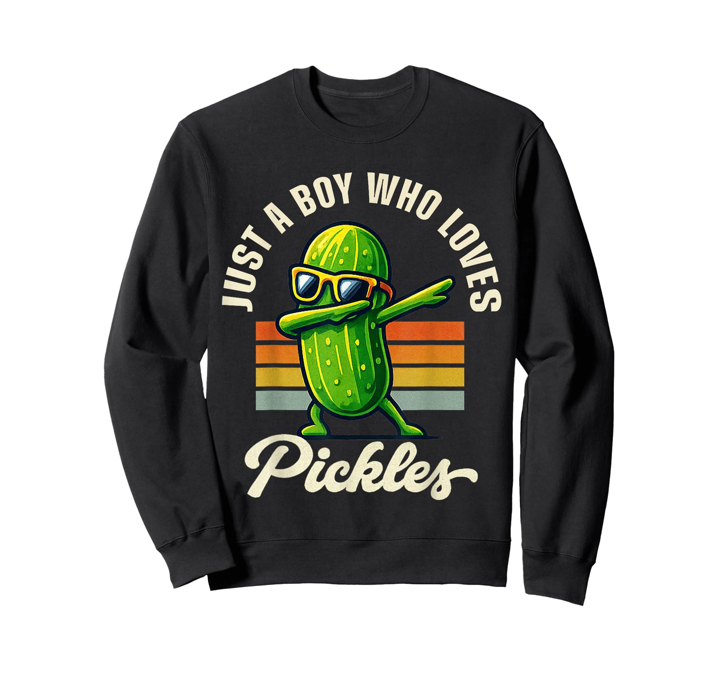 Just a Boy Who Loves Pickles Pickle Teen Boys Toddler Kid T-Shirt