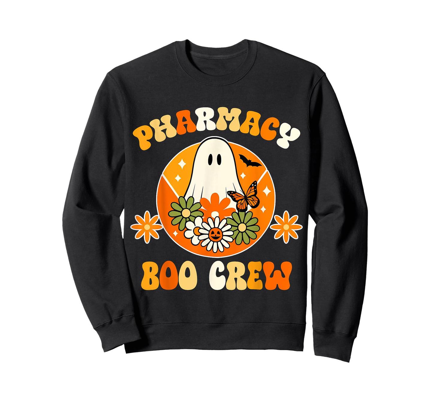 Cute Shirt Pharmacy Boo Crew Ghost Pharmacist Tech Halloween T-Shirt