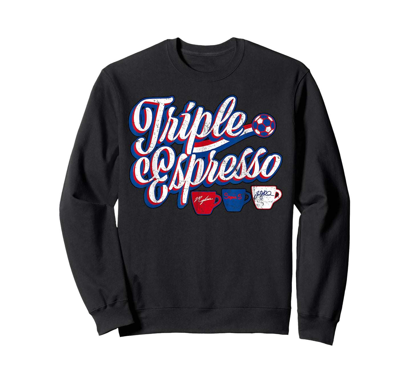 Triple Espresso T-Shirt Triple Espresso America USA Flag T-Shirt