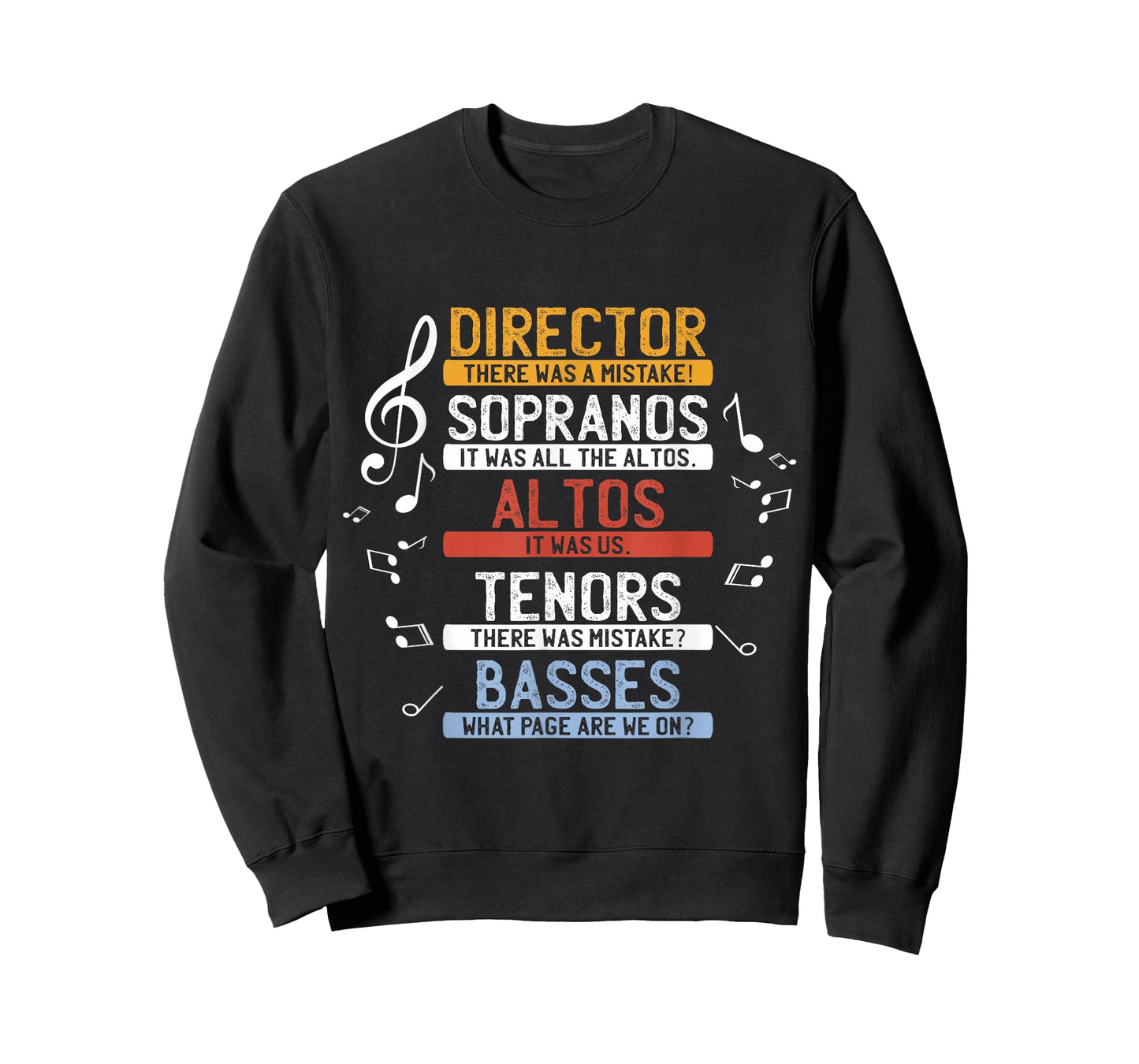 Choir Joke Shirt | Funny Music Singing Tee | Men Women Kids T-Shirt