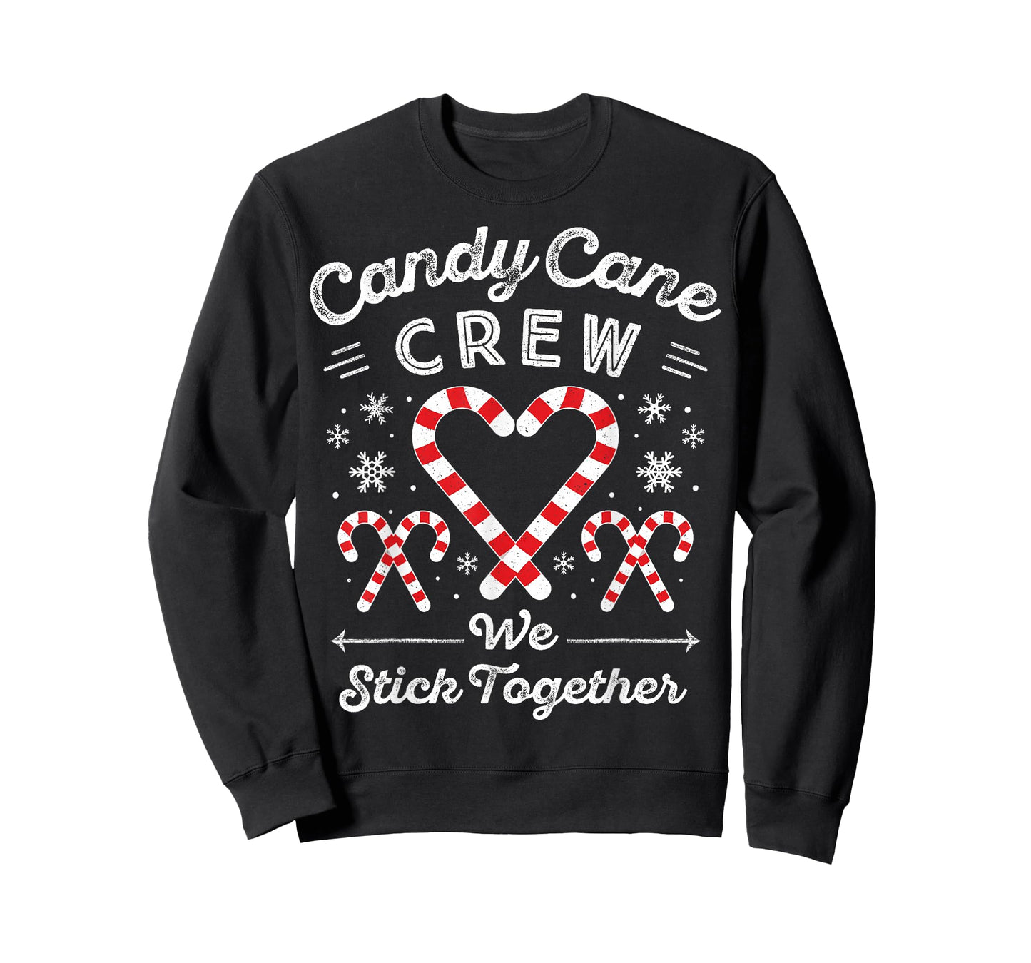 Christmas Candy Cane Heart Holiday Family Matching Pajama PJ T-Shirt