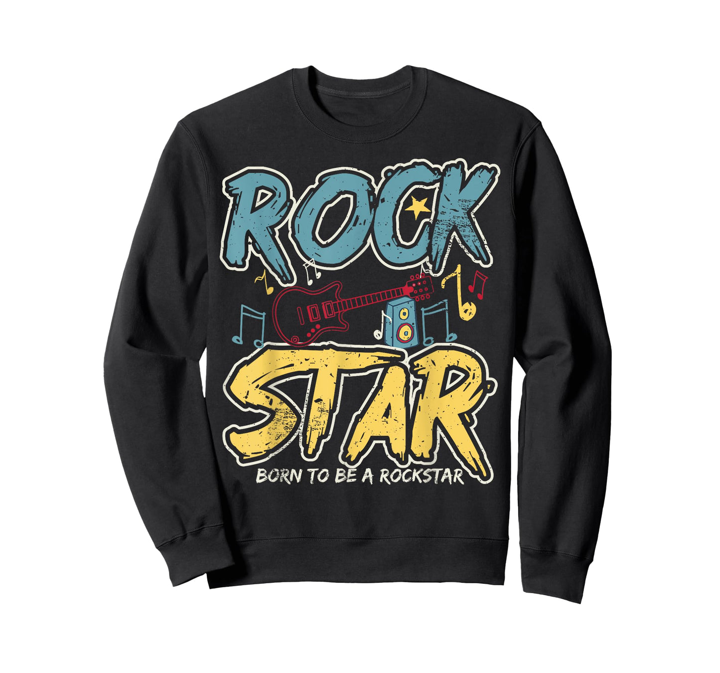 Born To Be A Rockstar design, Rock and Roll gift, Rock On T-Shirt