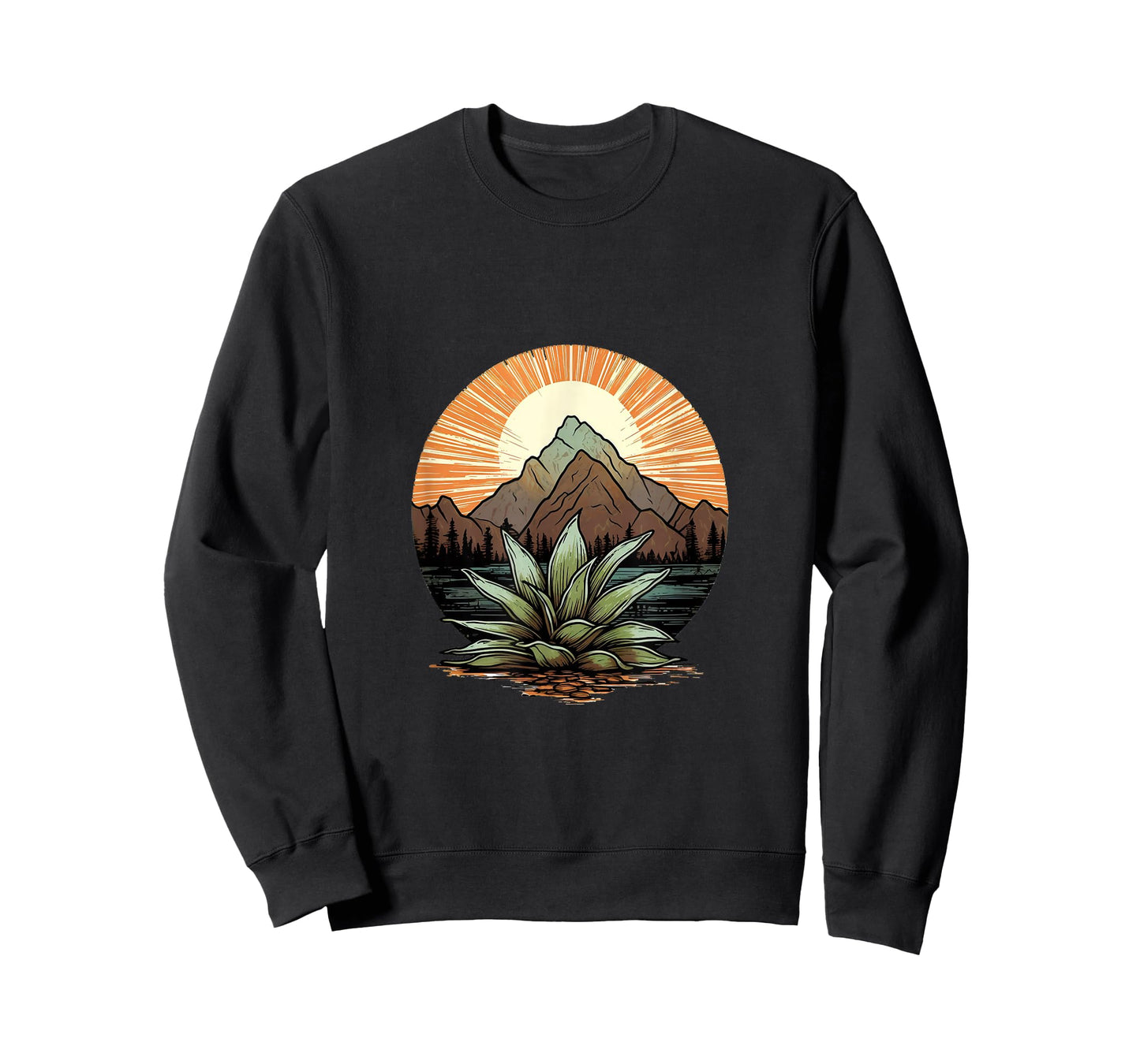 Agave Plants Silhouette Agave Plant Collector Mexican T-Shirt