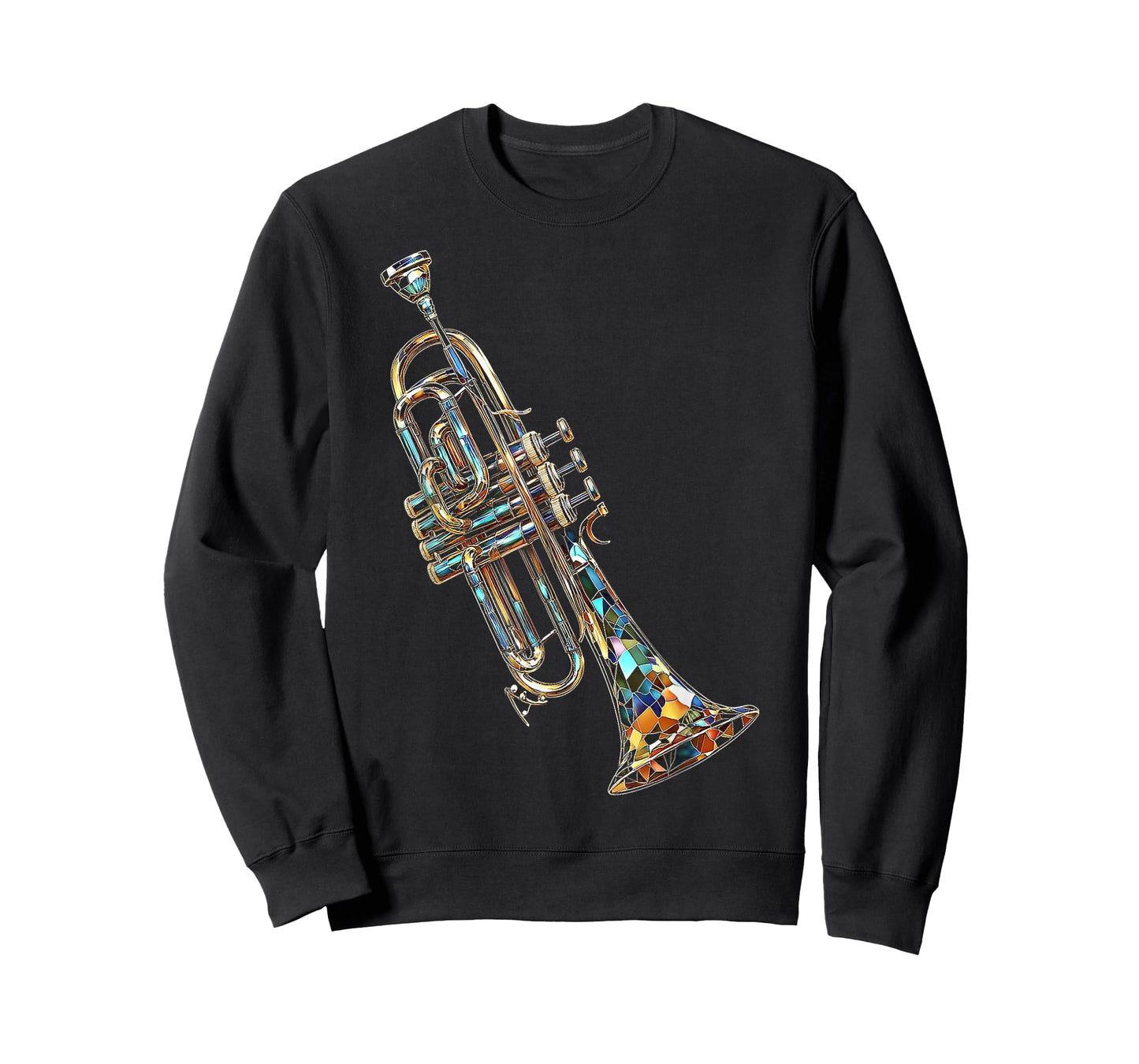 Trumpet Music Instrument Motif Art Trumpet T-Shirt