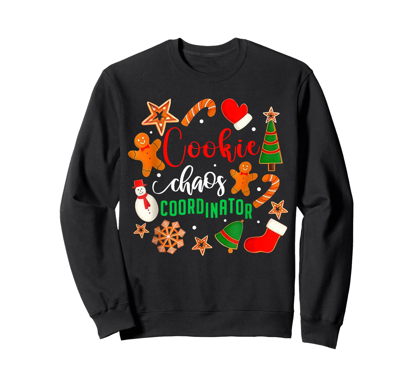 Cookie Chaos Coordinator Tees Cookie Chaos Coordinator Funny Cookie Bake T-Shirt