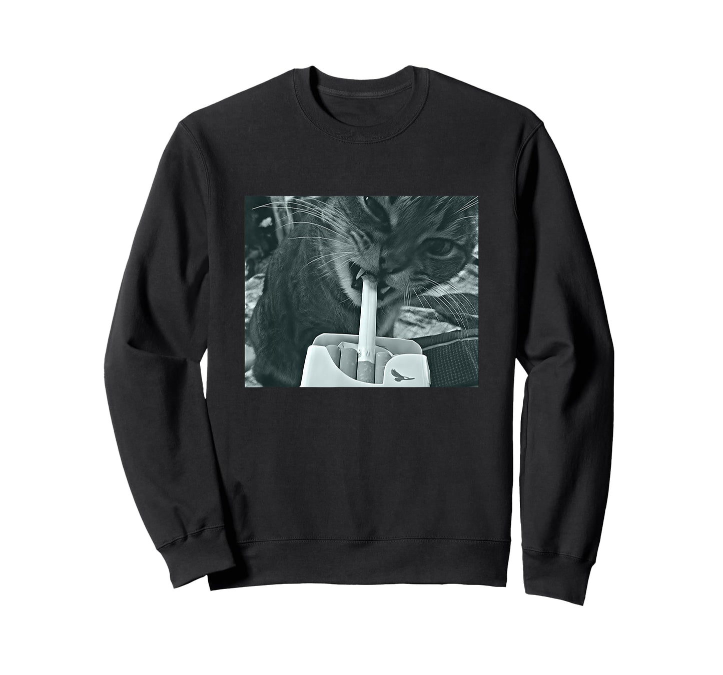 Cat Smoking Cigarette T-Shirt