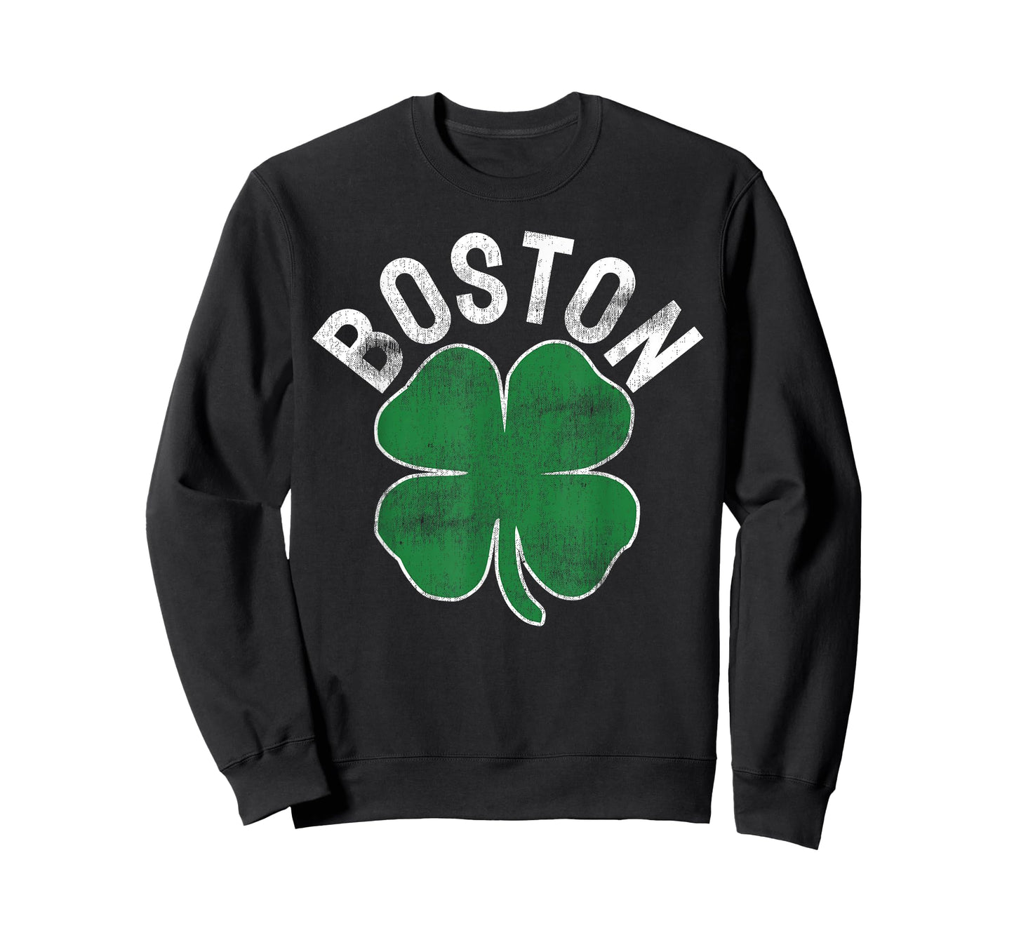 Shamrock Massachusetts Boston ST Patricks Day Irish Green T-Shirt