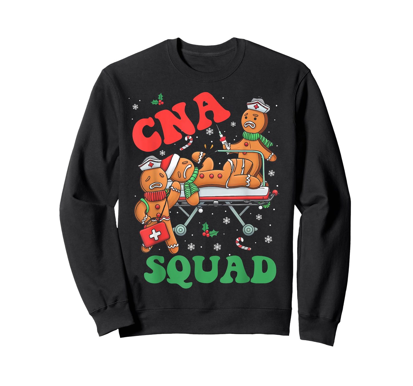 CNA Christmas Squad Christmas Shirt for Nursing Assistants T-Shirt