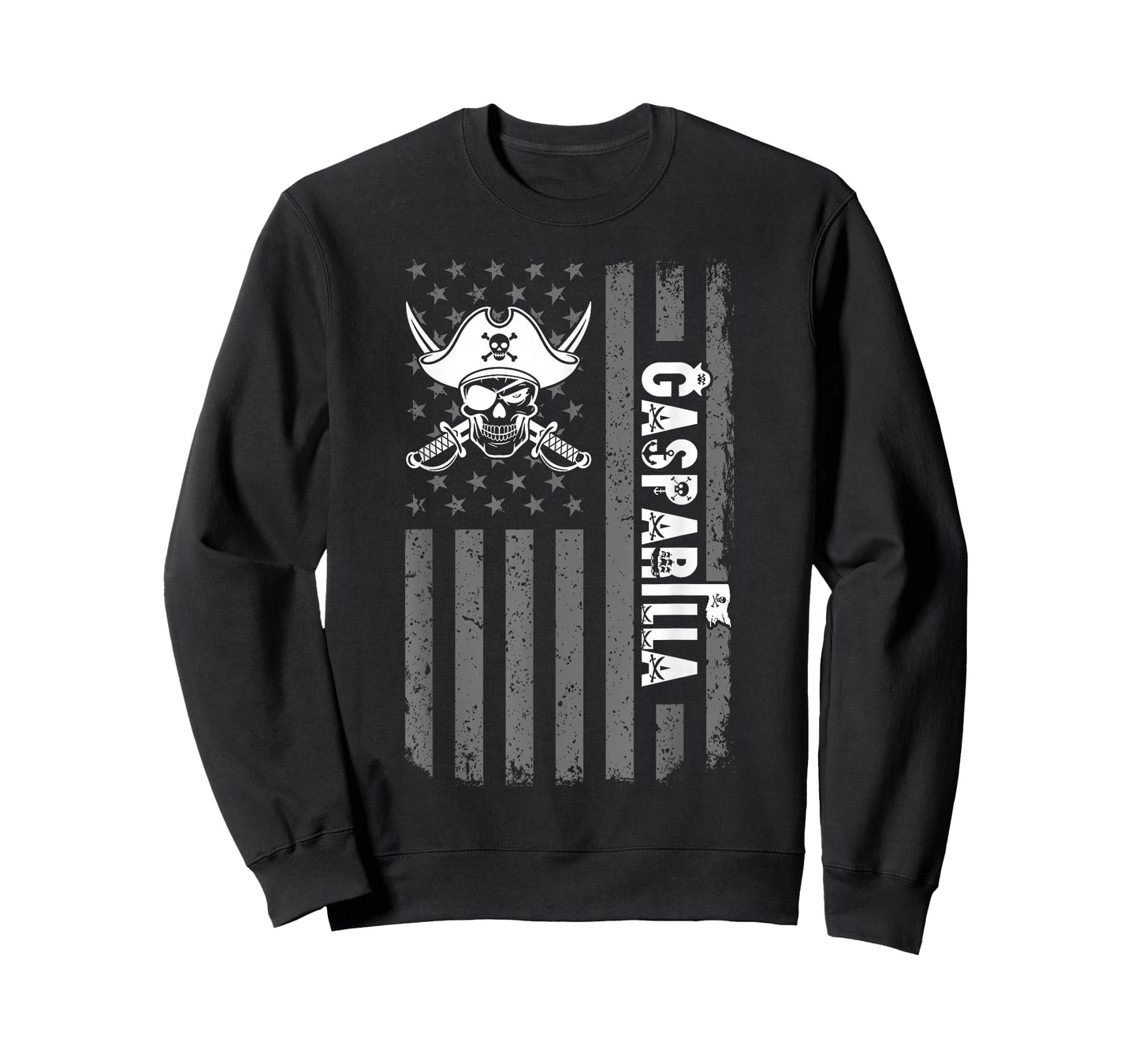 Gasparilla Pirate Festival 2026 American Flag Gasparilla T-Shirt