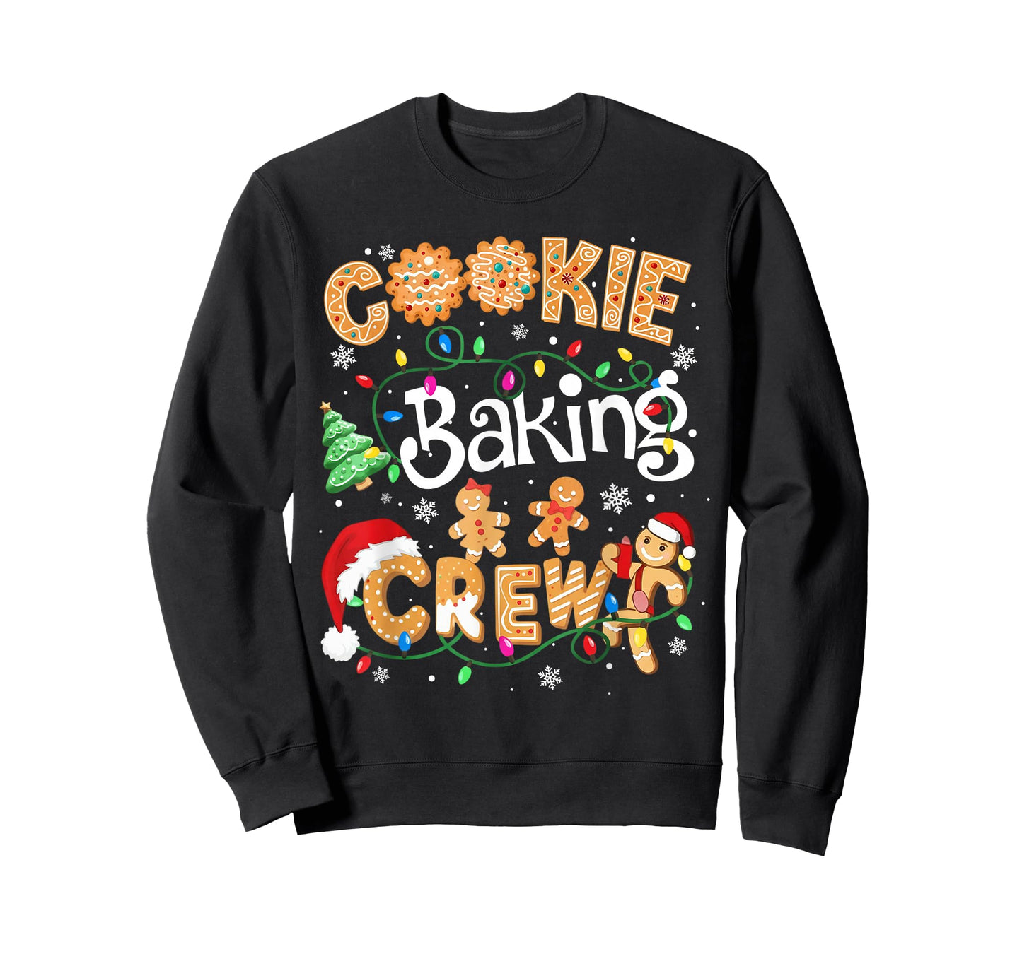 Christmas Cookie Baking Crew Cookie Crew Family Christmas T-Shirt