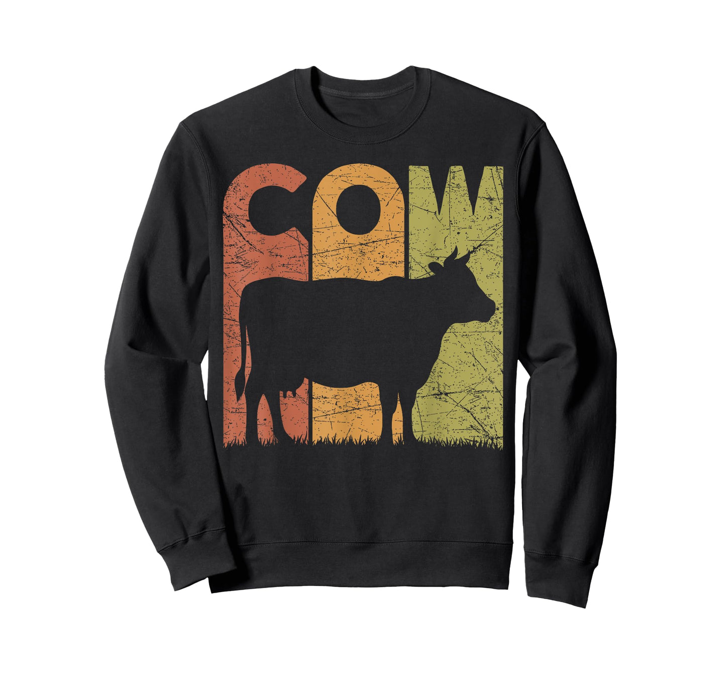Cow Vintage Cow Farmer Retro Dairy Farmer T-Shirt