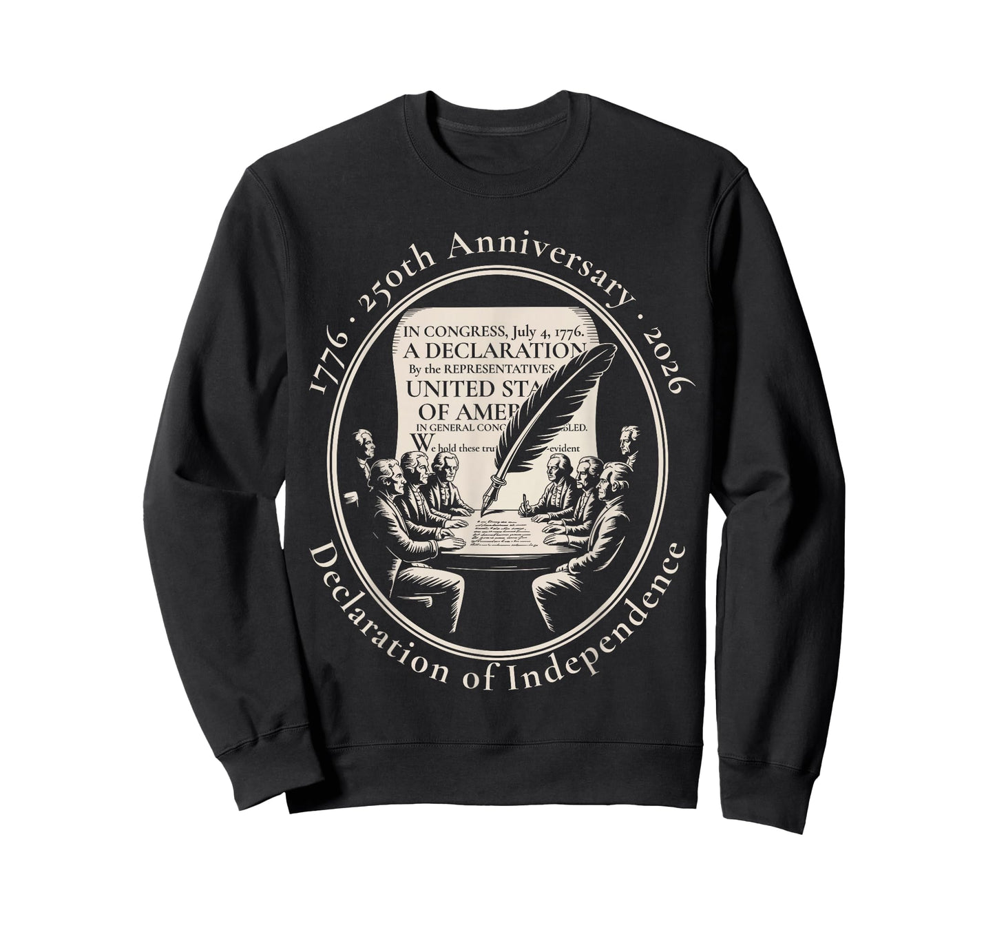 1776 250th Anniversary Declaration of Independence 2026 T-Shirt