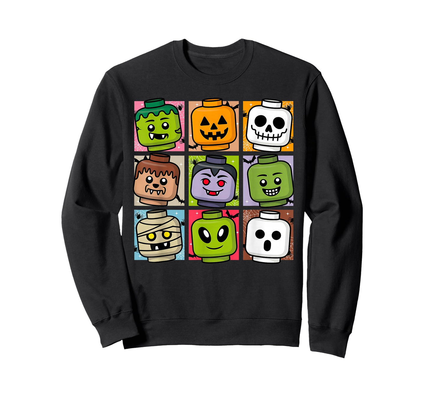 Brick or Treat Halloween Master Builder Blocks Building Kids T-Shirt