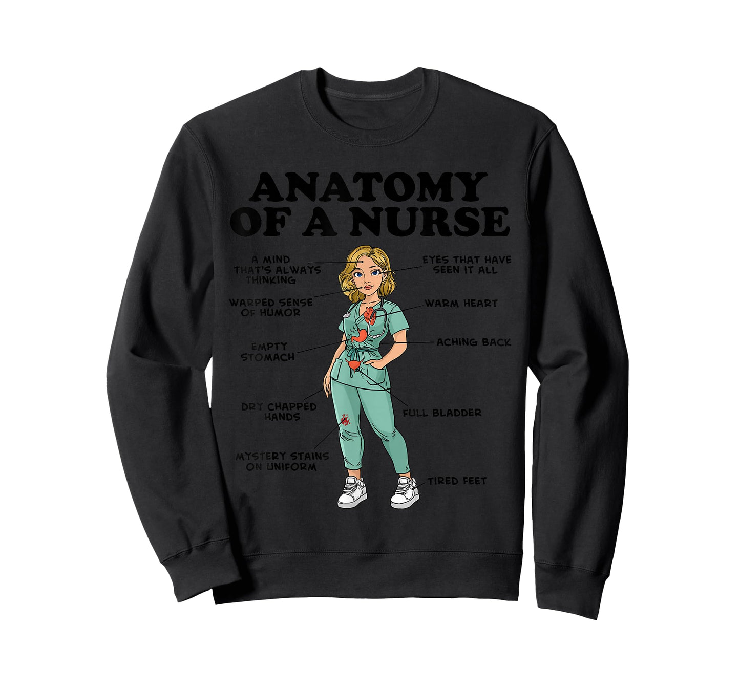 Anatomy of a Nurse T-Shirt