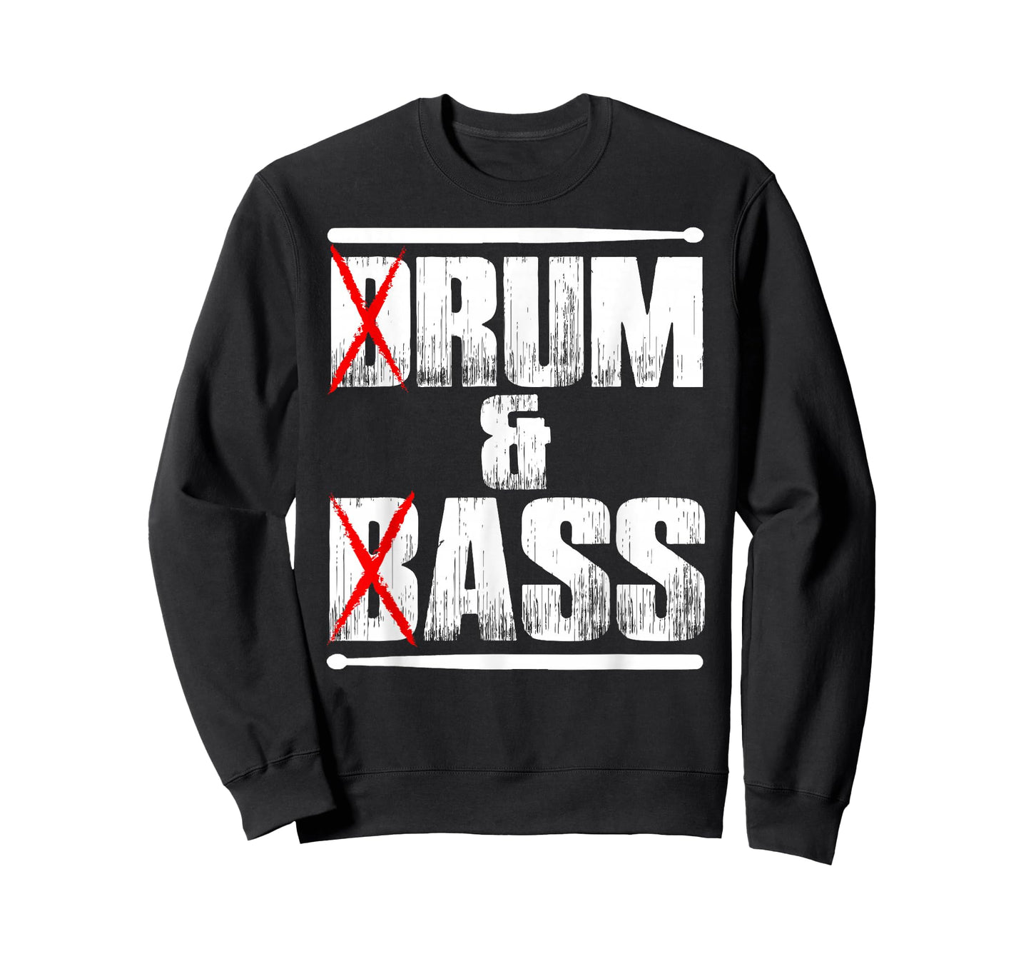 Funny Drum & Bass Drummer Rum & Ass Drumming Lover Drumstick T-Shirt