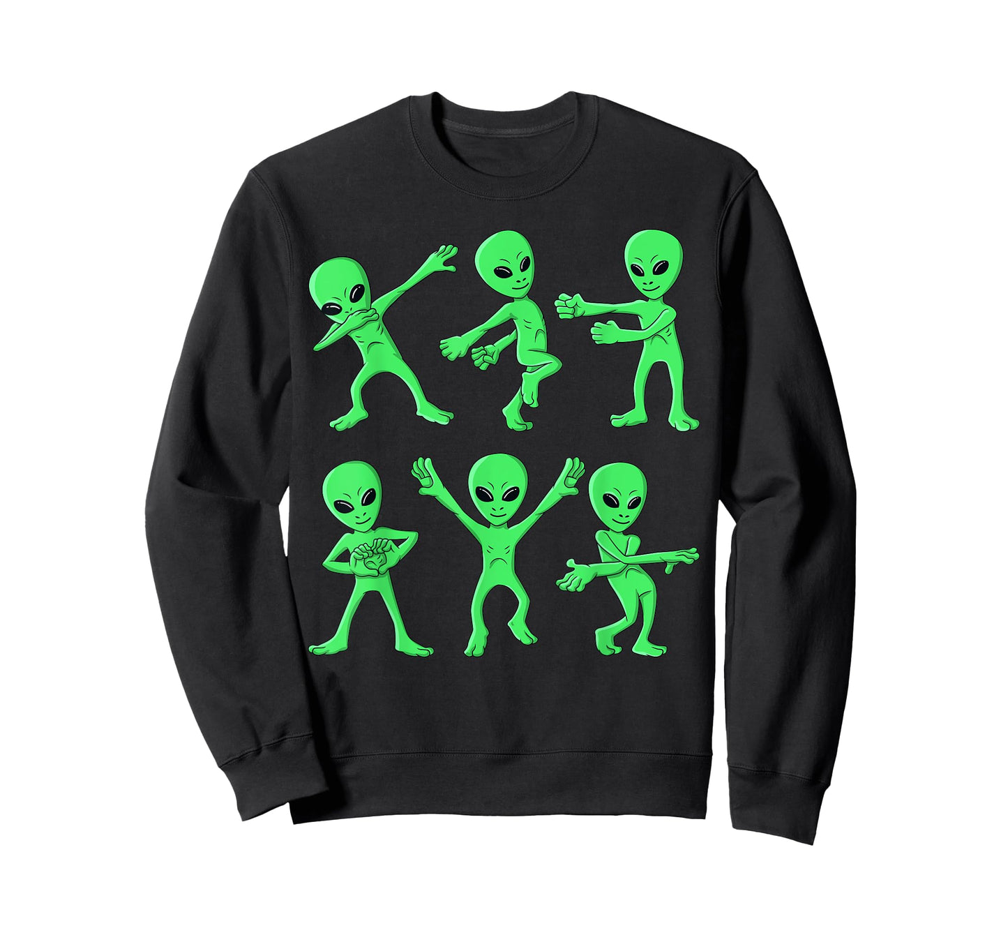 Dancing Aliens Dance Challenge Boys Girls Kids Halloween T-Shirt Small