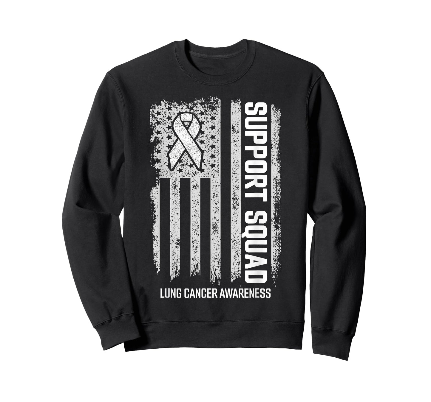 Lung Cancer Shirts Support Squad Lung Cancer Awareness T-Shirt
