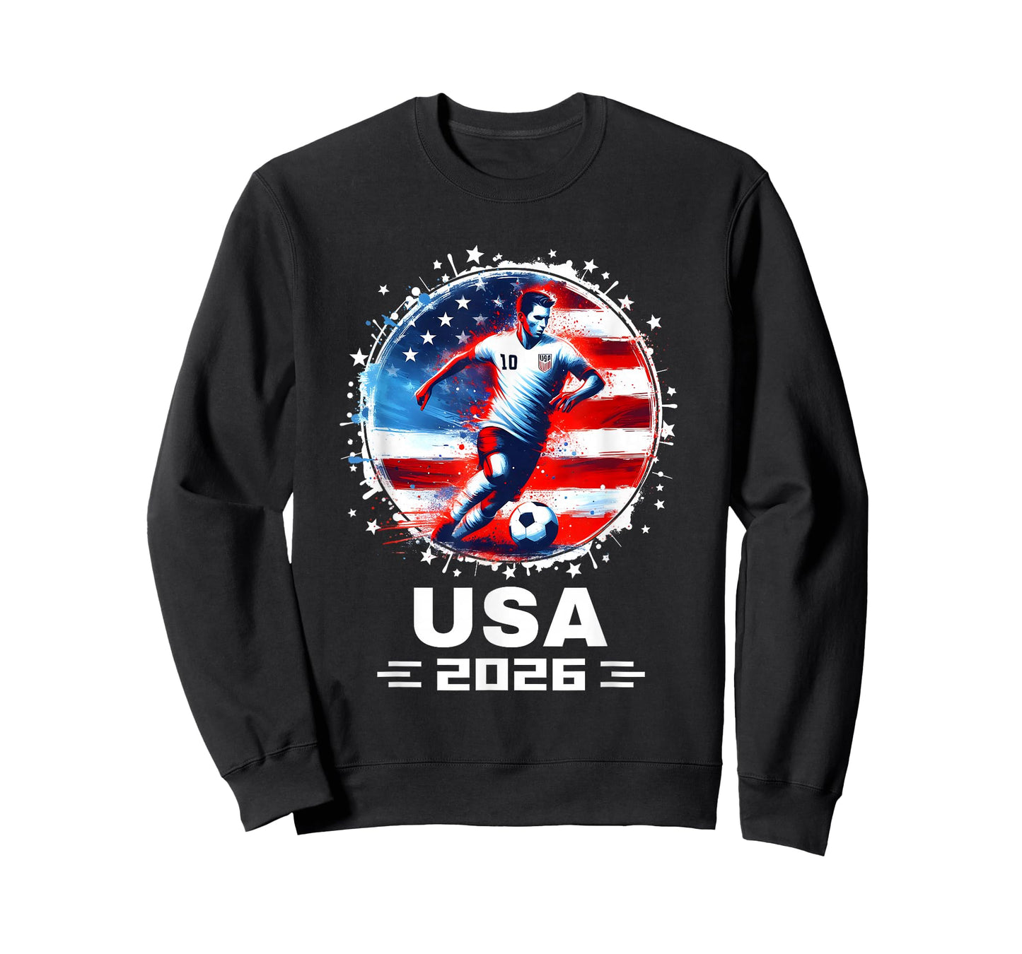 USA 2026 United States Sport USA Team 2026 Ball 2026 USA T-Shirt