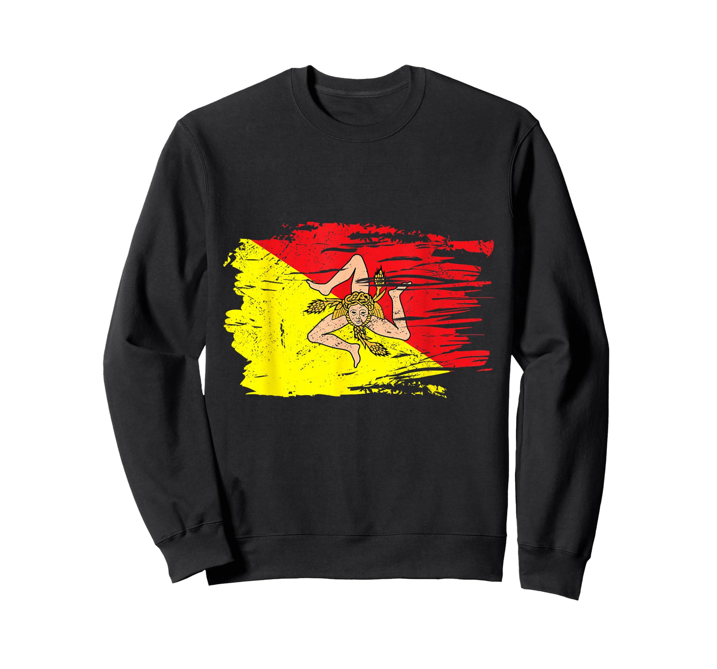 Sicilia Flag Sicily Palermo Italy T-Shirt