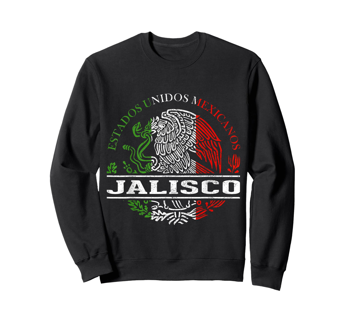 Jalisco Mexican Flag Bandera Mexicana T-Shirt