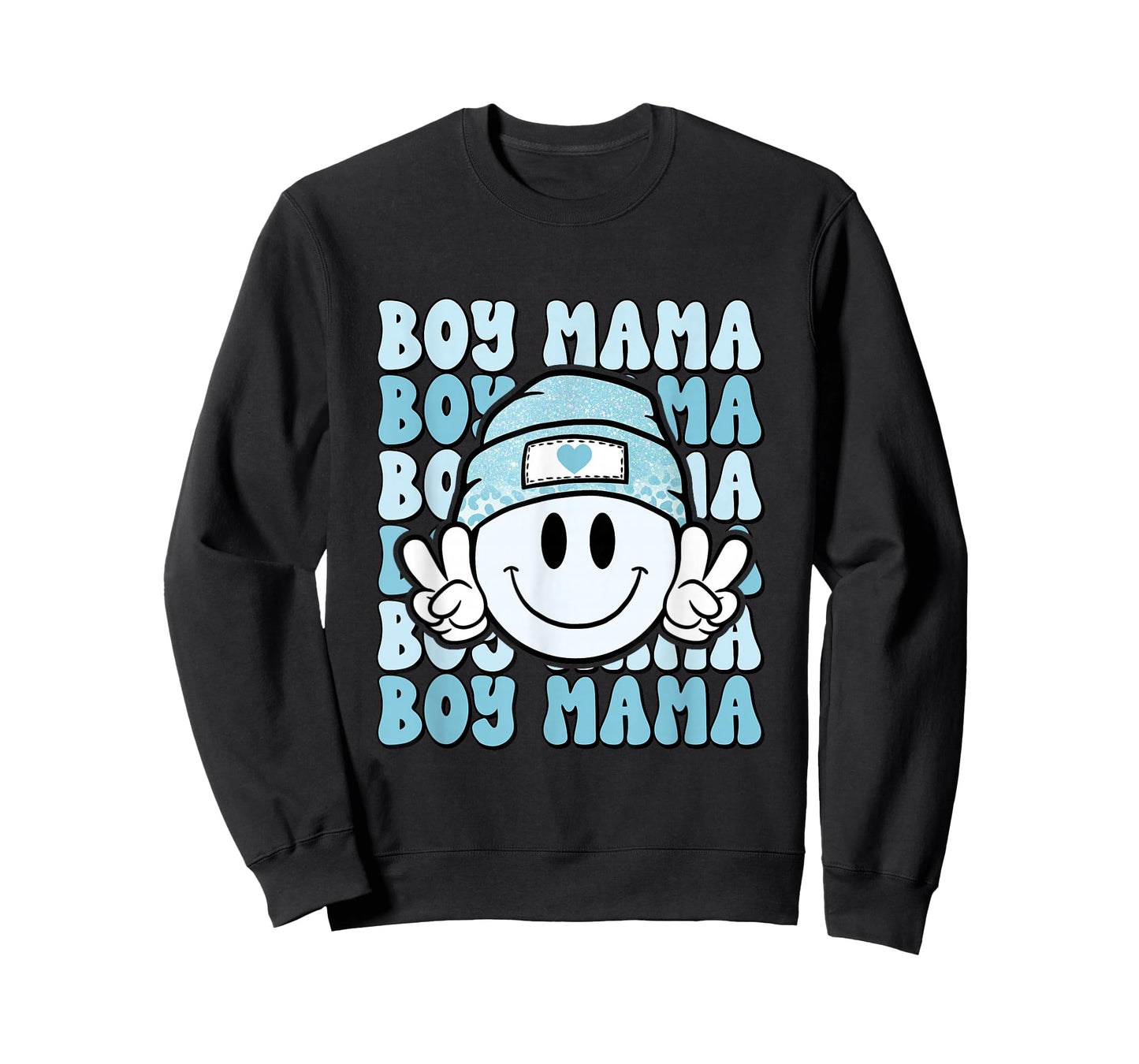 Boy Mama, Retro Gift for Mother of Boys, Mom of Sons T-Shirt