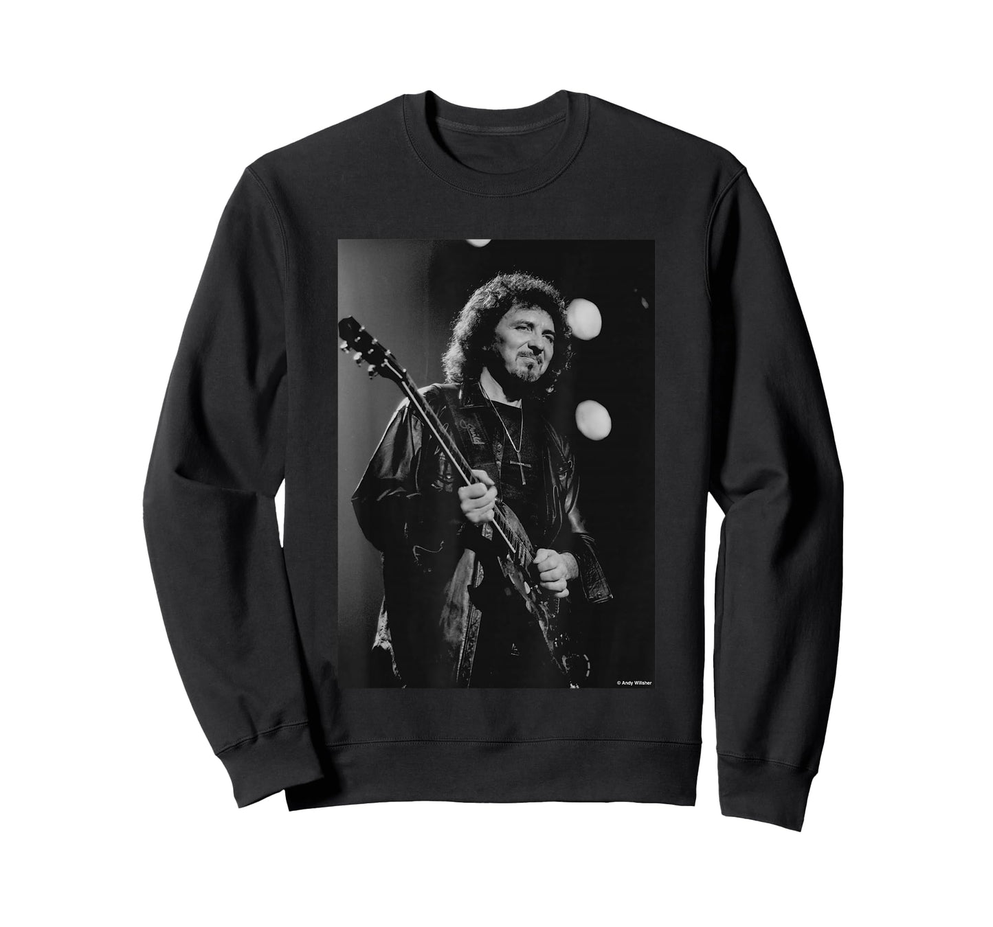 Tony Iomi Black Sabbath Live Birmingham By Andy Willsher T-Shirt