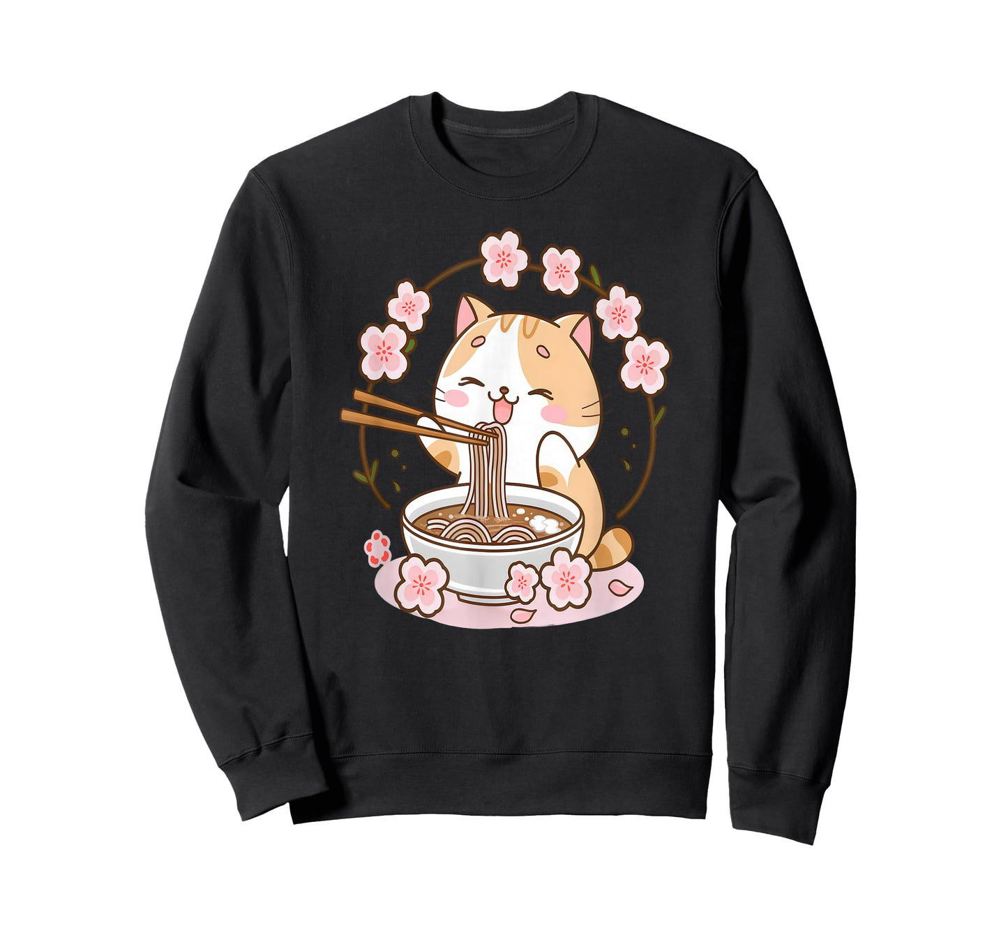Ramen Cat Anime - Kawaii Clothes Otaku Clothing Manga T-Shirt