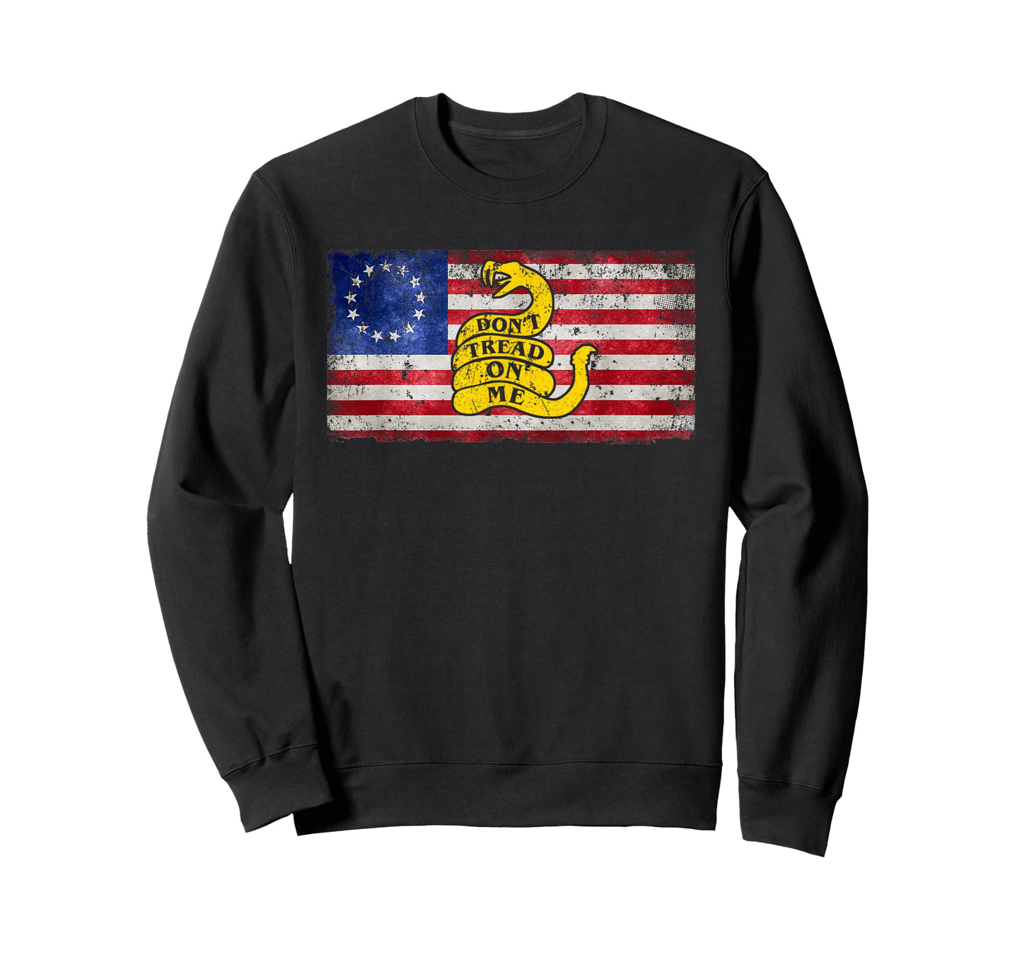 Betsy Ross Flag Dont Tread Patriotic on Me for Men Women T-Shirt