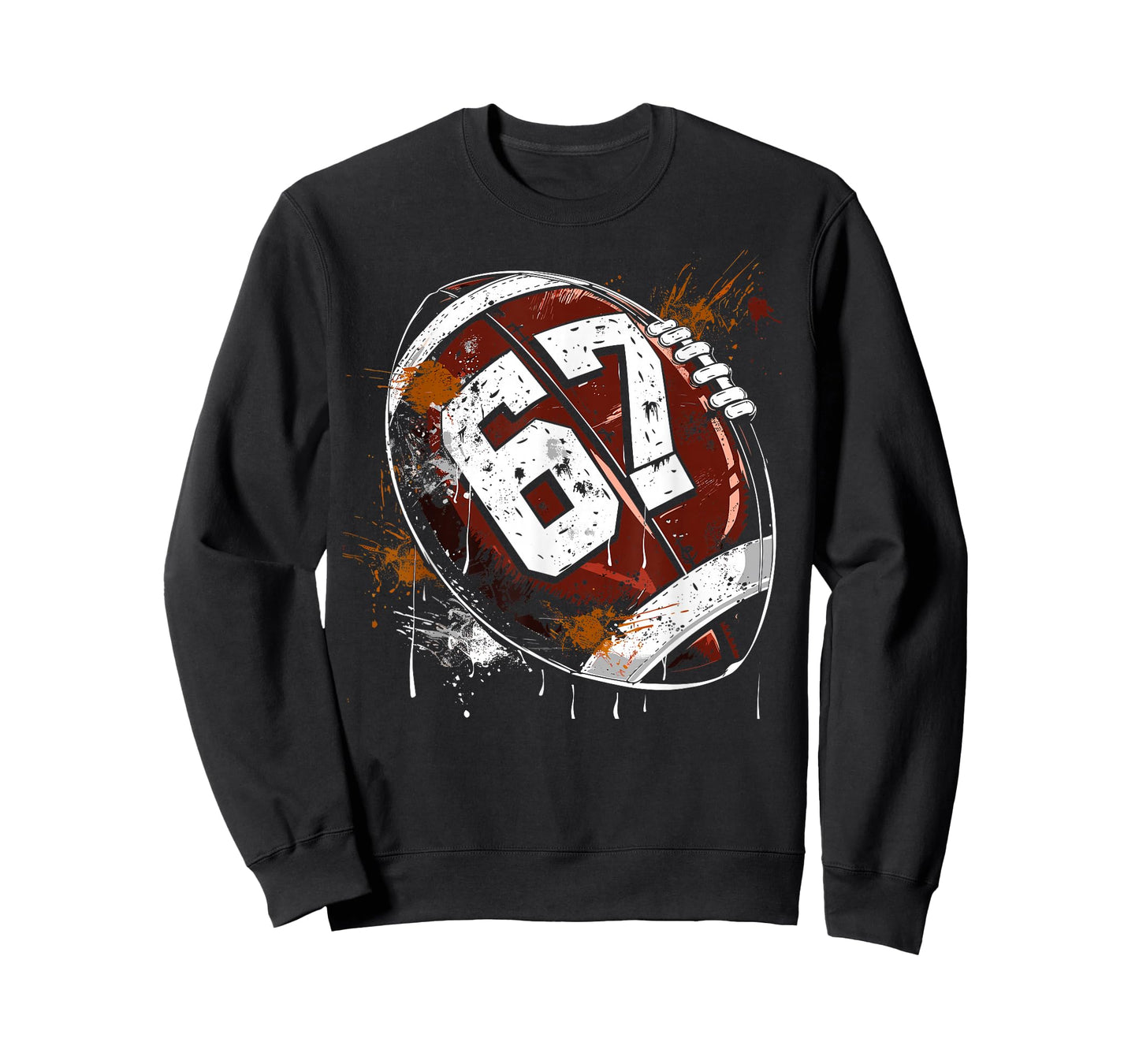 Football 67 Six Seven Alpha Slang 6 7 Meme Kids Teachers Boy T-Shirt