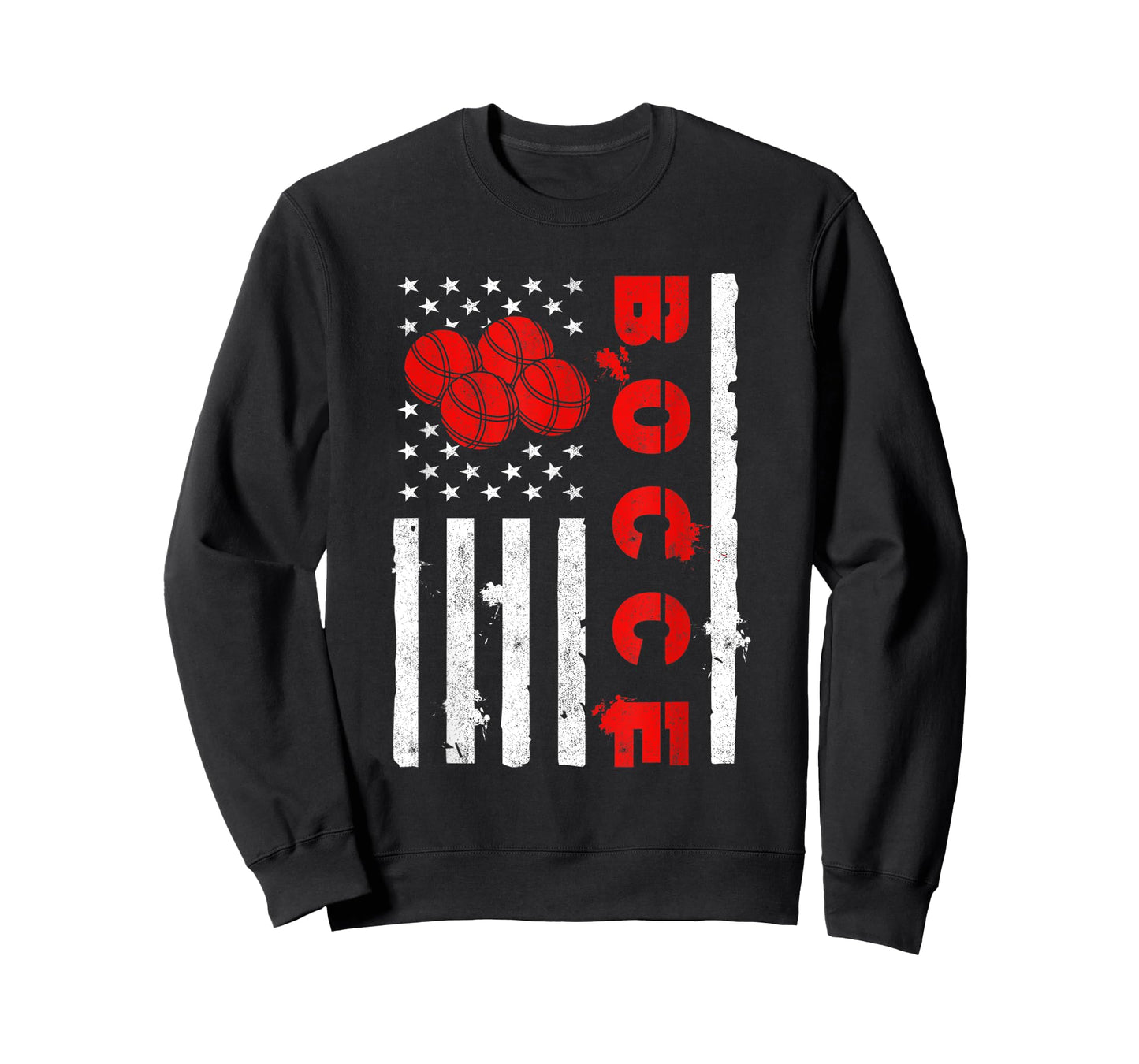American Flag Bocce Ball Player USA Bocce Team T-Shirt for Women Kids Men