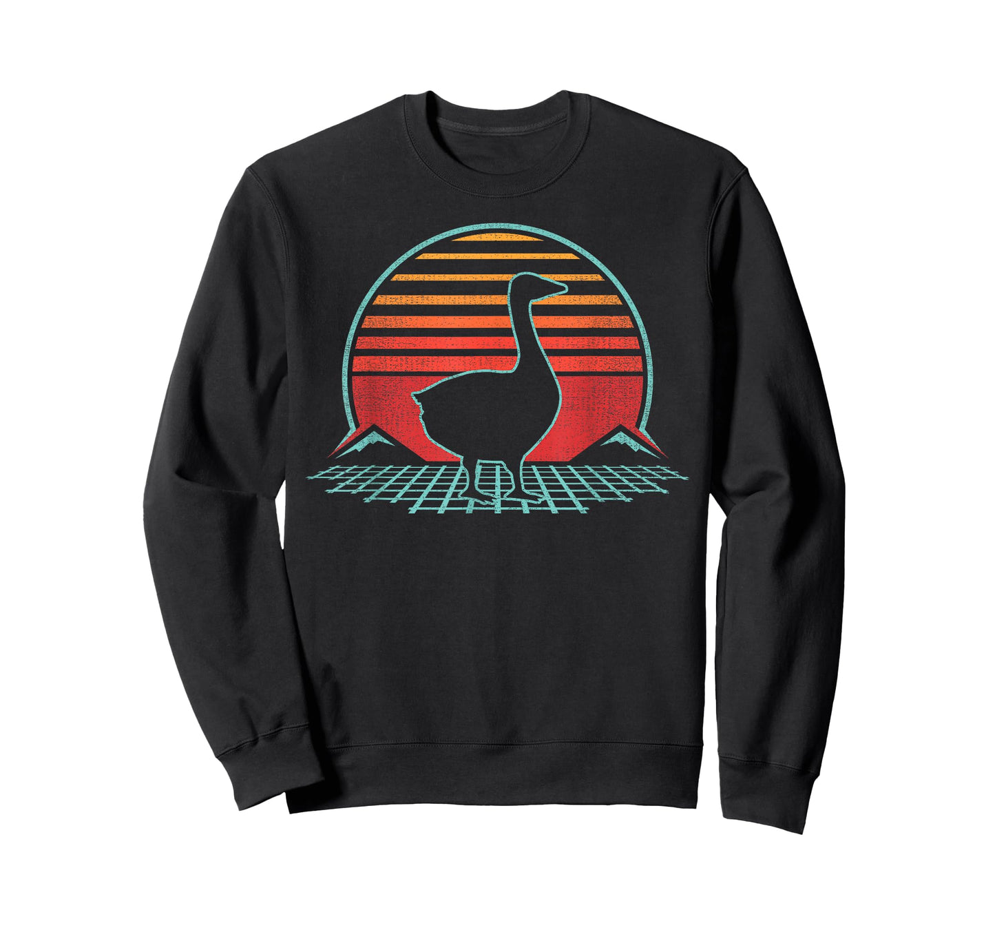 Goose Retro Vintage 80s Style Animal Lover Gift T-Shirt