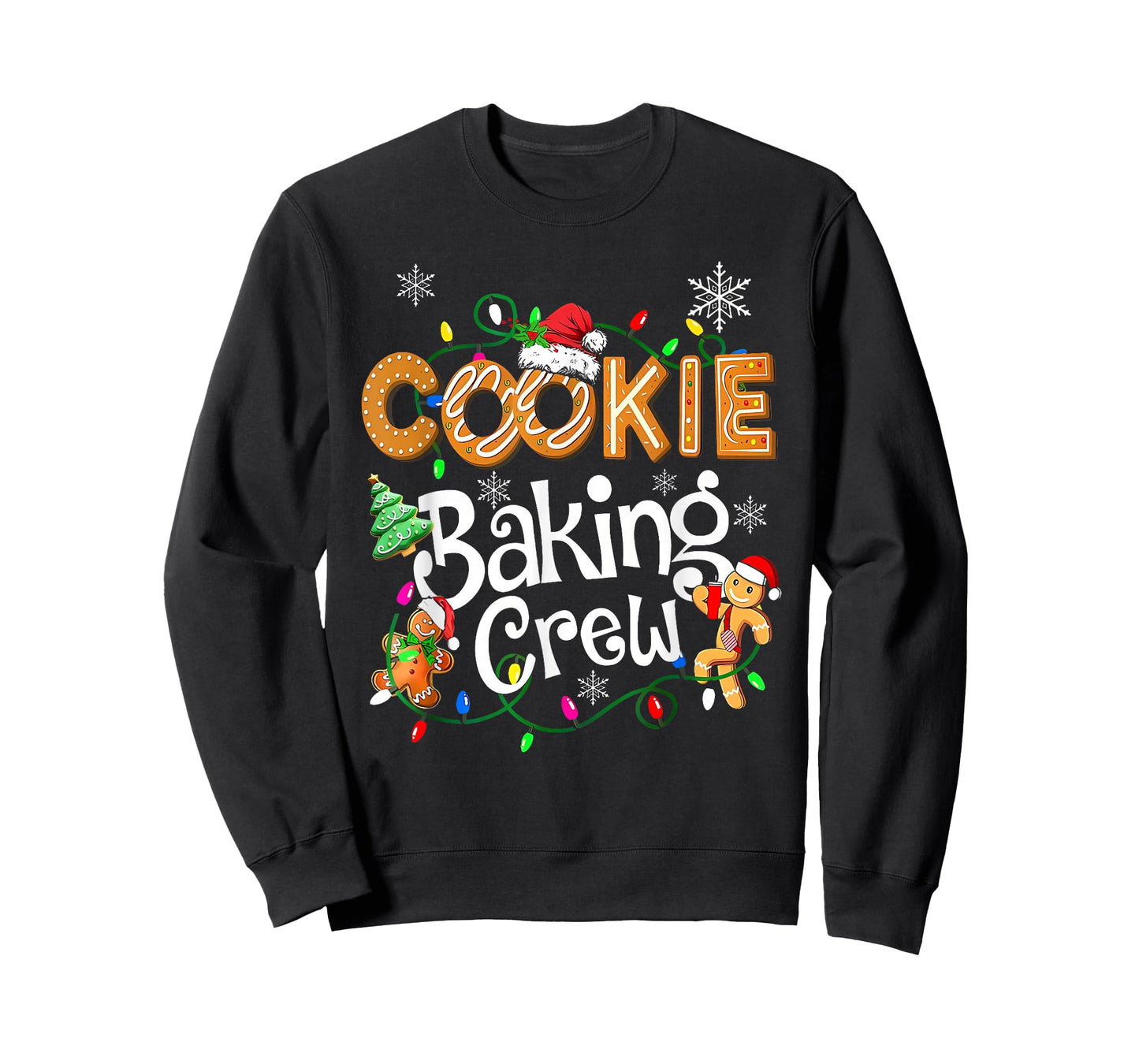 Christmas Cookie Baking Crew Family Baking Team Funny Cookie T-Shirt
