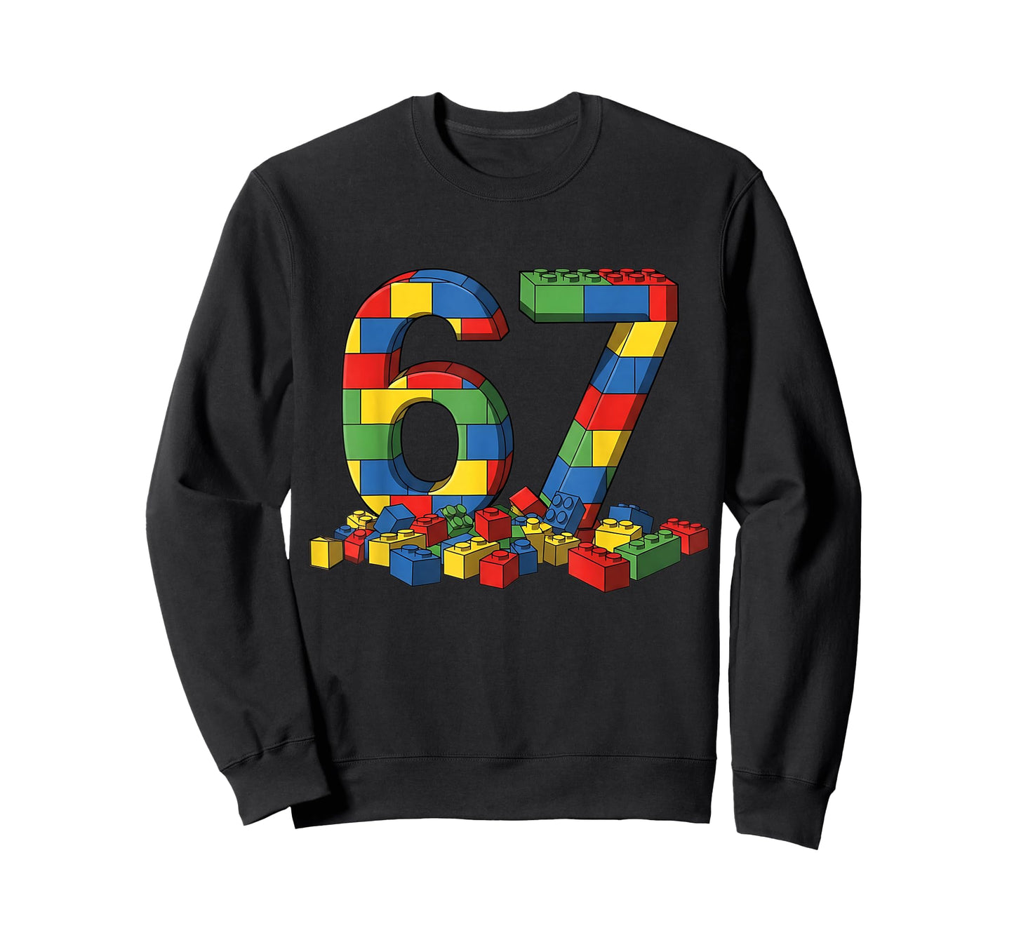 Number 67 Six Seven Meme Sixty-Seven Gen Alpha Birthday T-Shirt