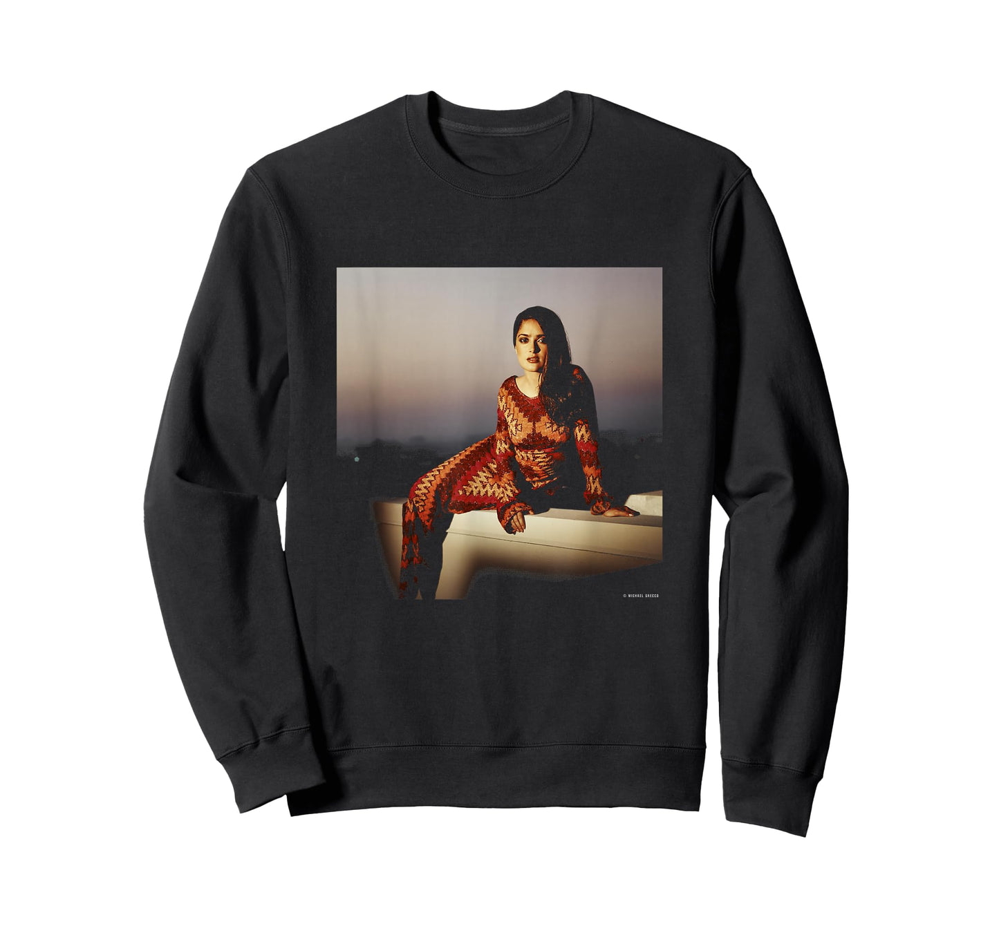 Salma Hayek from Dusk Till Dawn Frida Actor Michael Grecco T-Shirt