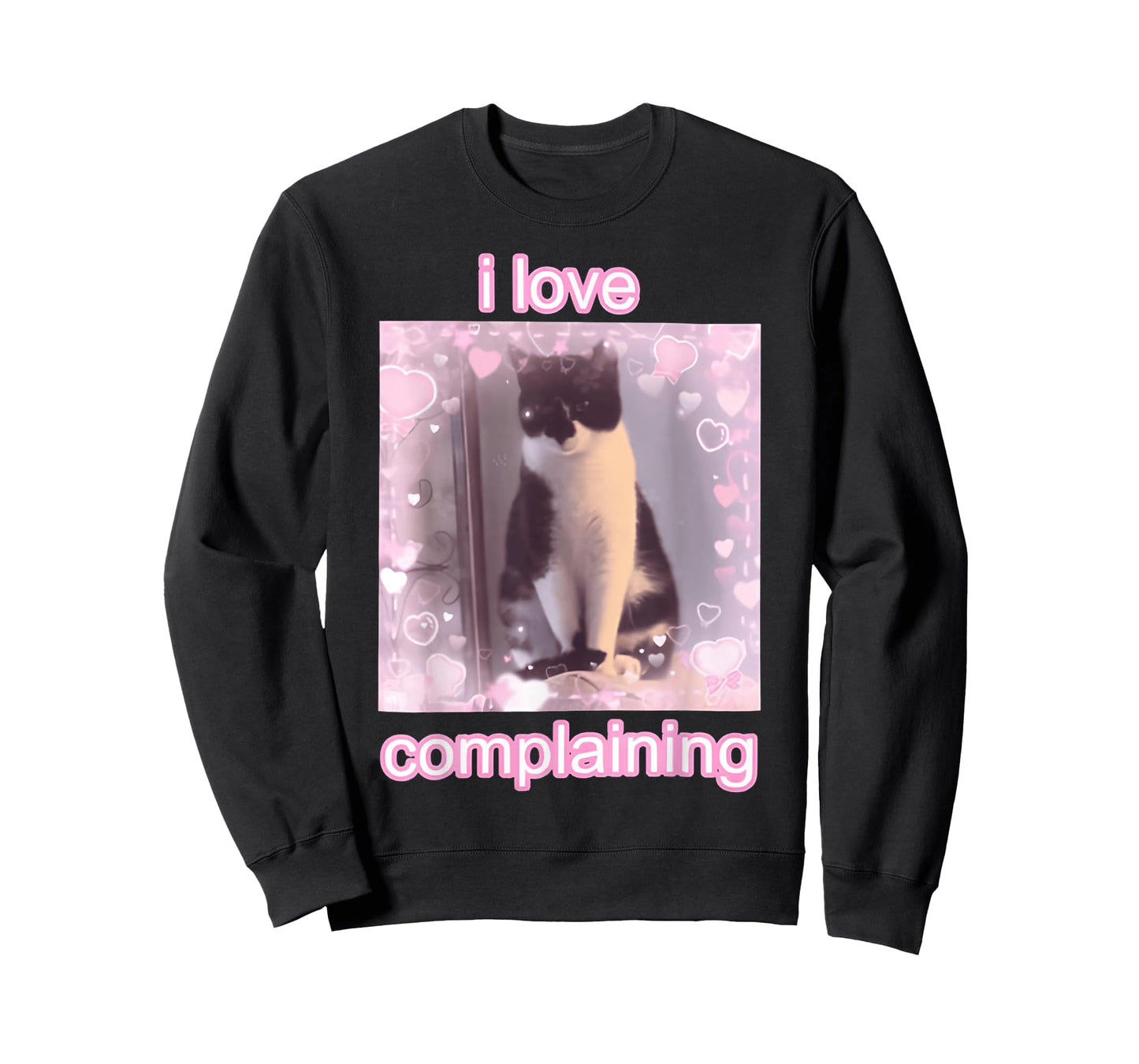I Love Complaining Cat & FUNNY CUTE MEME Cats T-Shirt