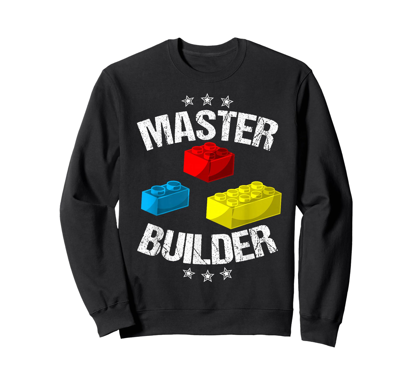 Cool Master Builder Funny Building Blocks Gift Men Women Short Sleeve T-Shirt