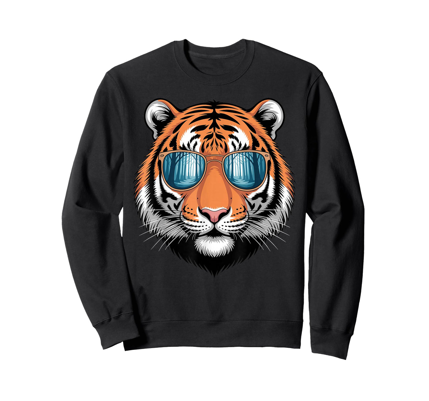 Cool Tiger Costume for Men Women Kids Pattern Tiger Lover T-Shirt