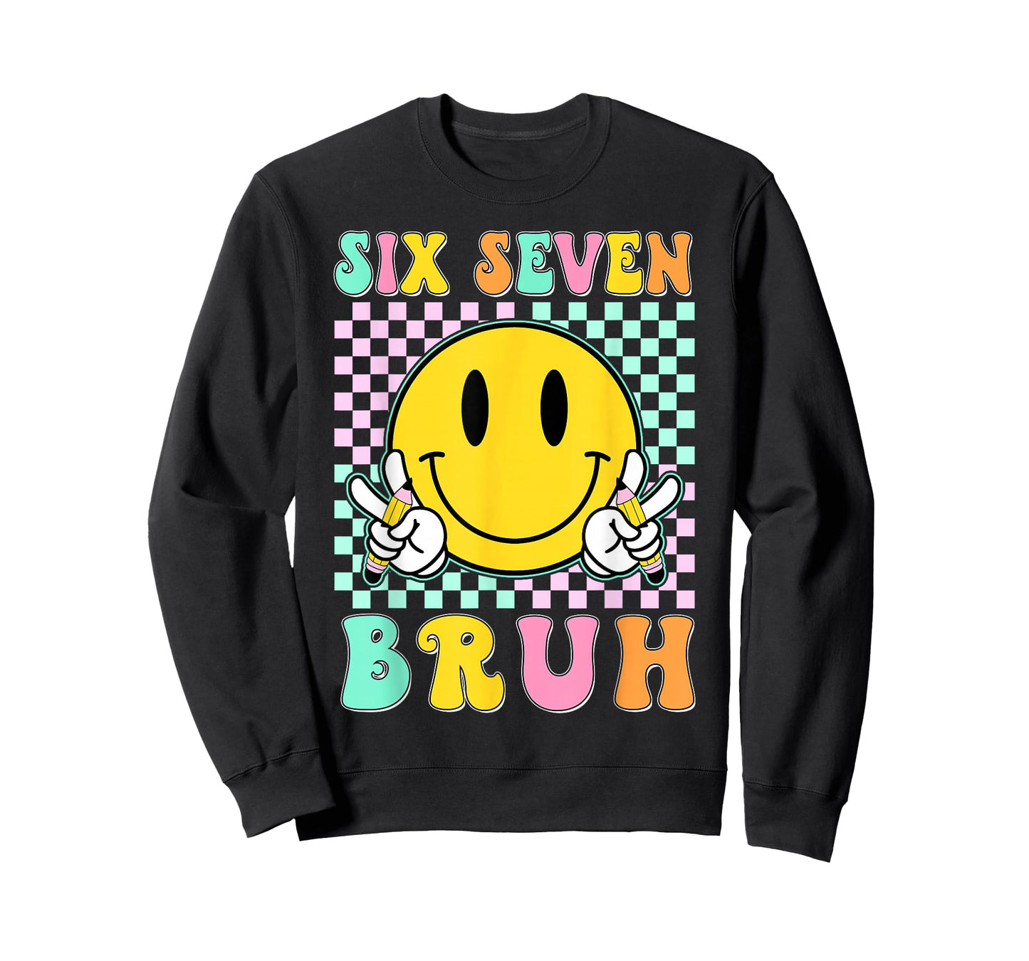 67th Day of School Shirt Six Seven Bruh Teacher Boy Girls T-Shirt