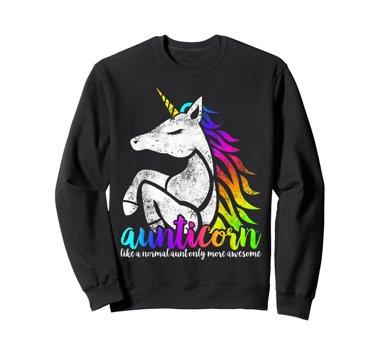 Aunticorn Like A Normal Aunt Only Awesome Tee Christmas Gift T-Shirt