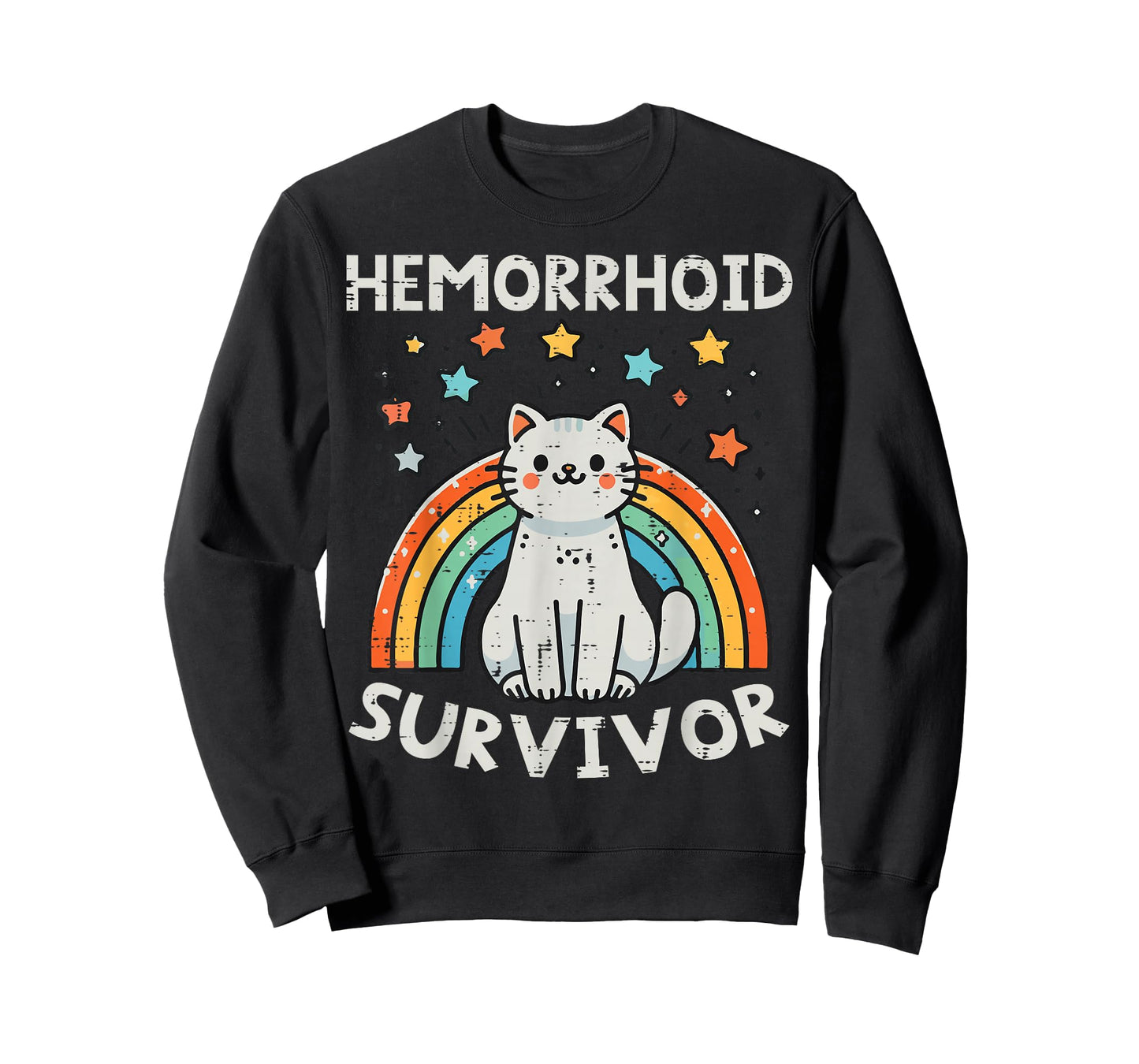 Survivor Cat Funny Cringe Weird Adult Humor Inappropriate T-Shirt